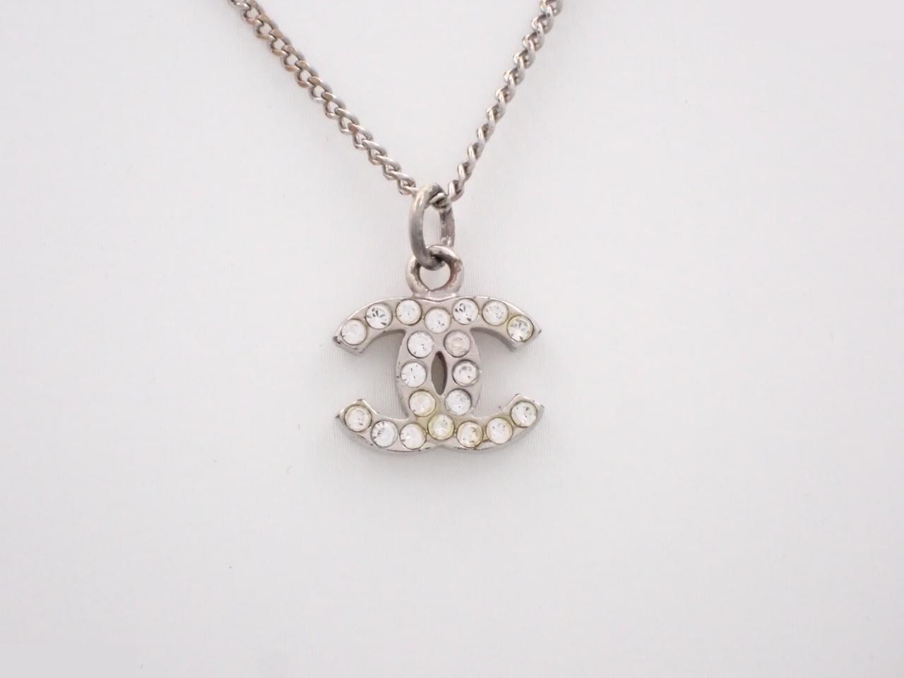 Coco Mark Rhinestone Chain (approx. 48cm)