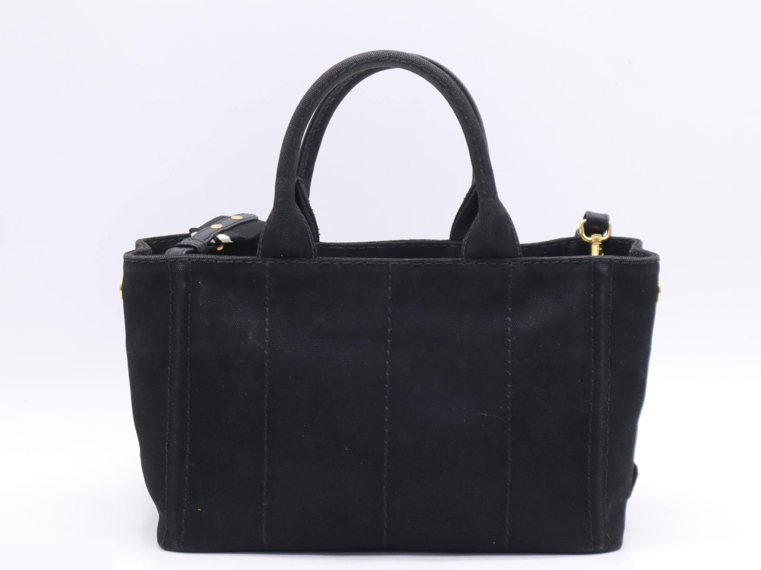 Canvas Canapa Tote Bag with Shoulder Strap and Guarantee Card — view 2