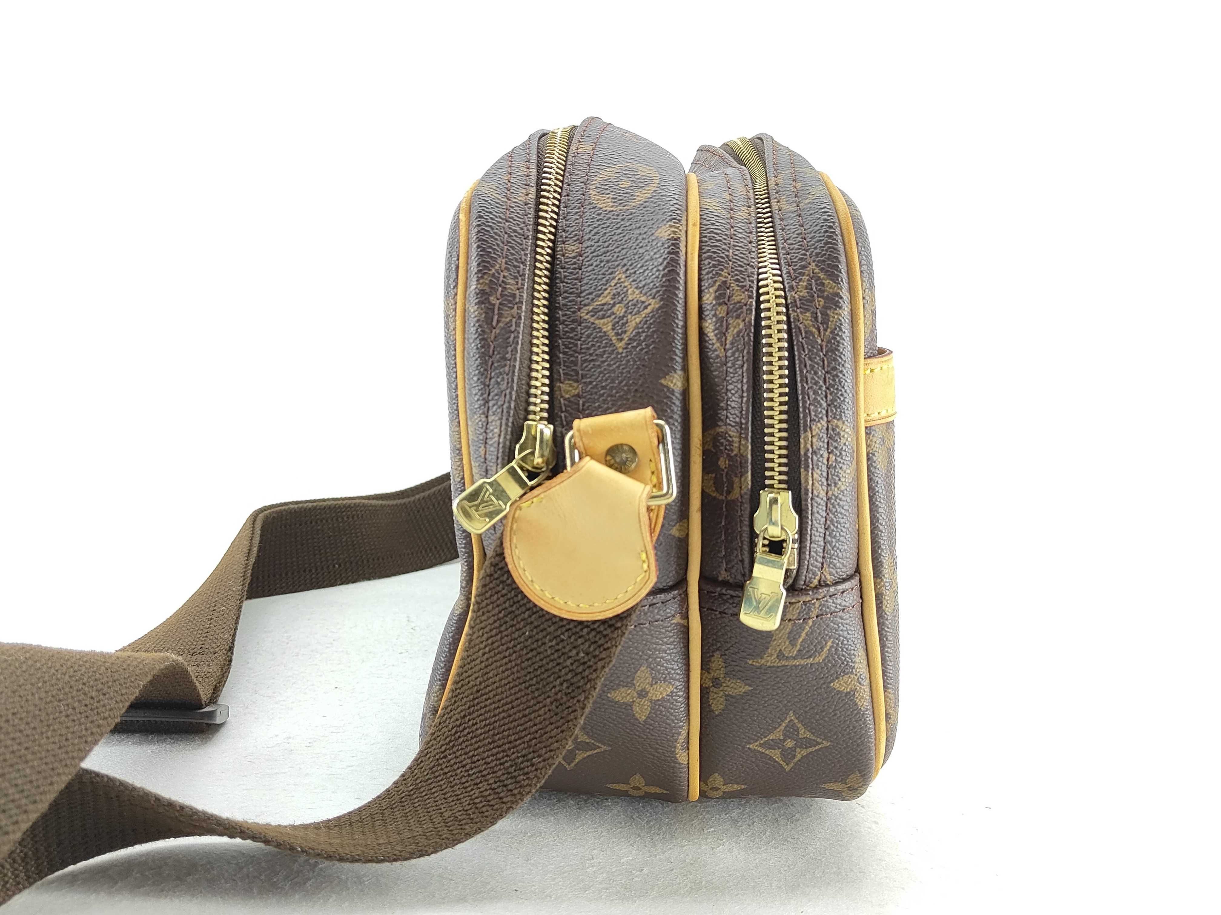 Monogram Reporter PM M45254 SP0040 Brown Shoulder Bag — view 3