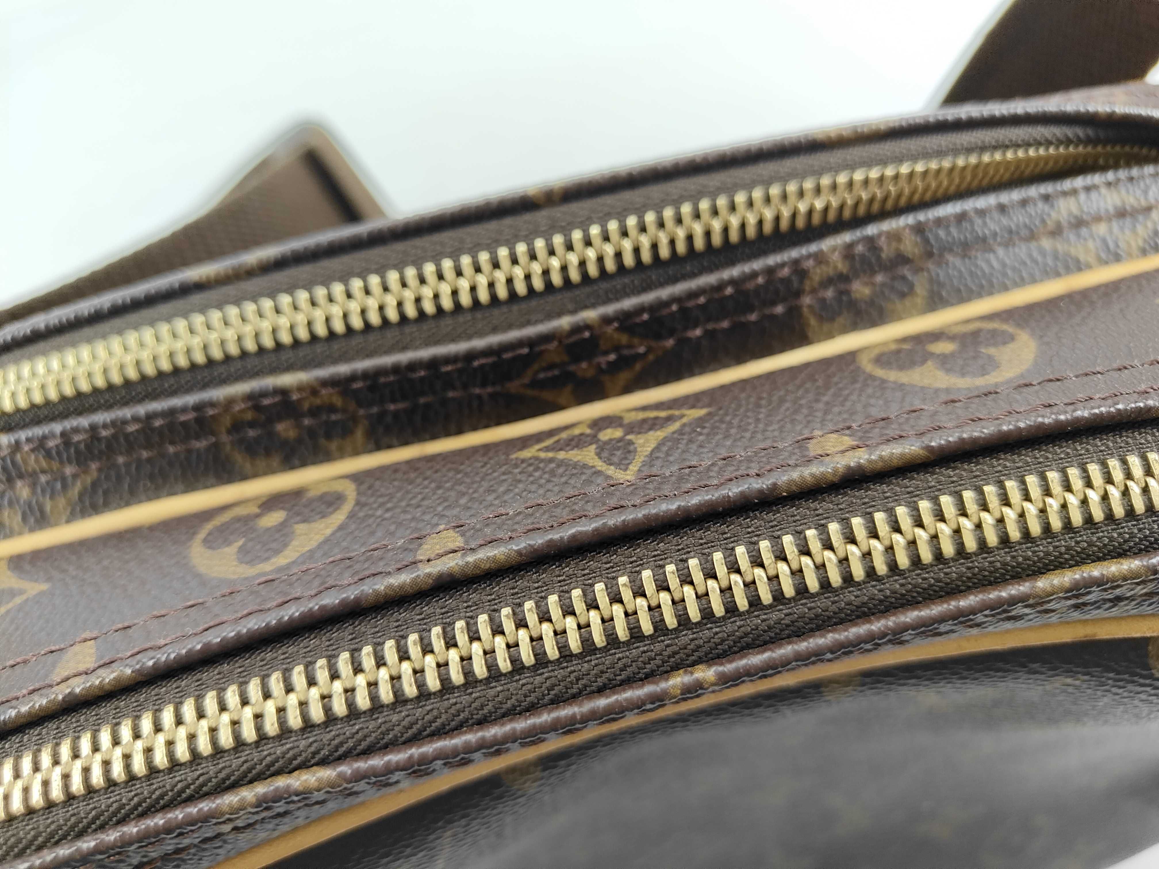 Monogram Reporter PM M45254 SP0040 Brown Shoulder Bag — view 9