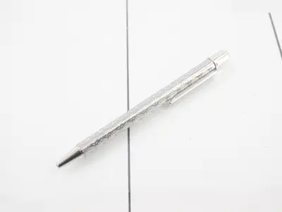 Ballpoint Pen, Twist Mechanism, Silver, ST150185