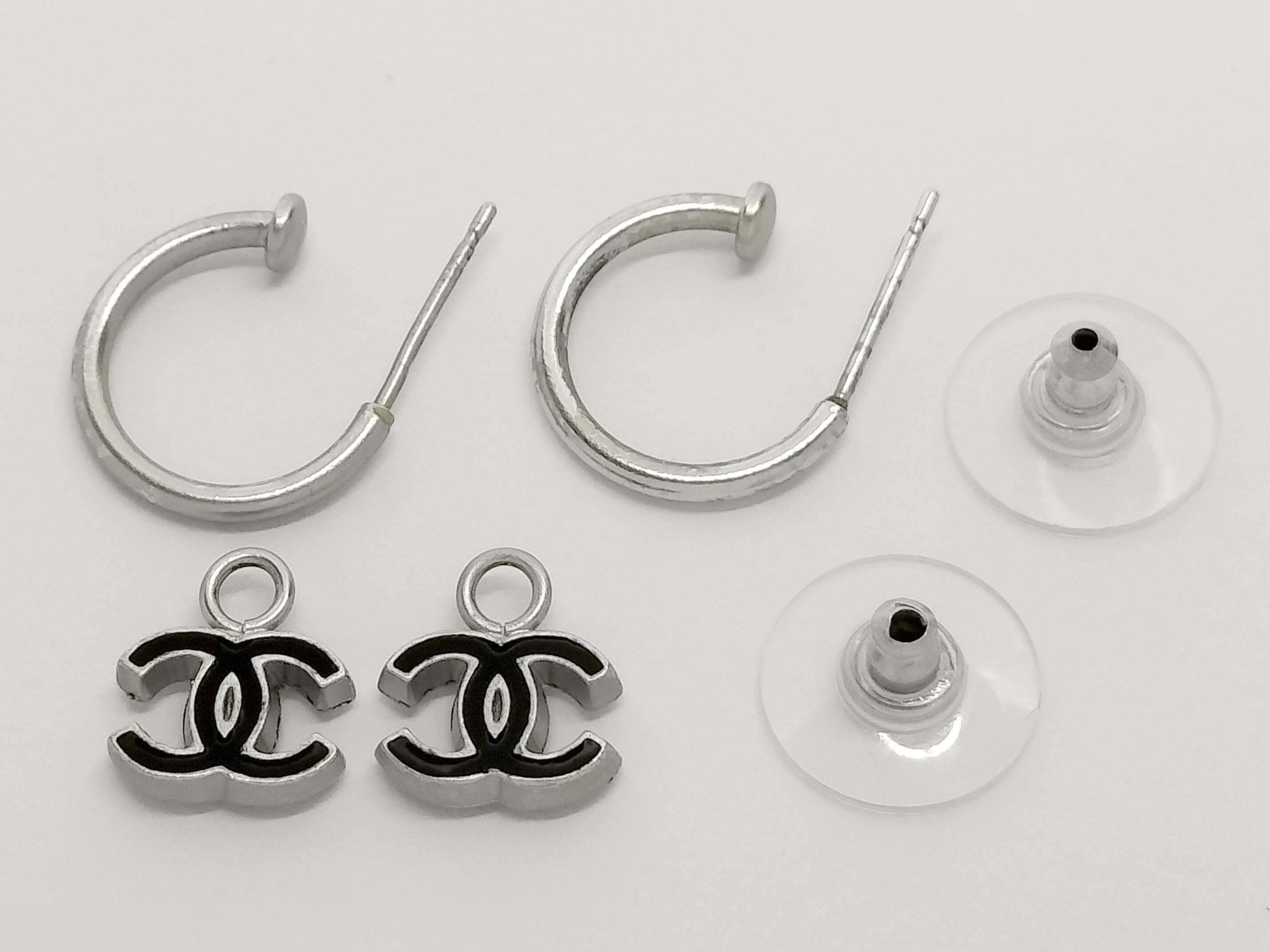Coco Mini Silver Earrings 06P — view 3