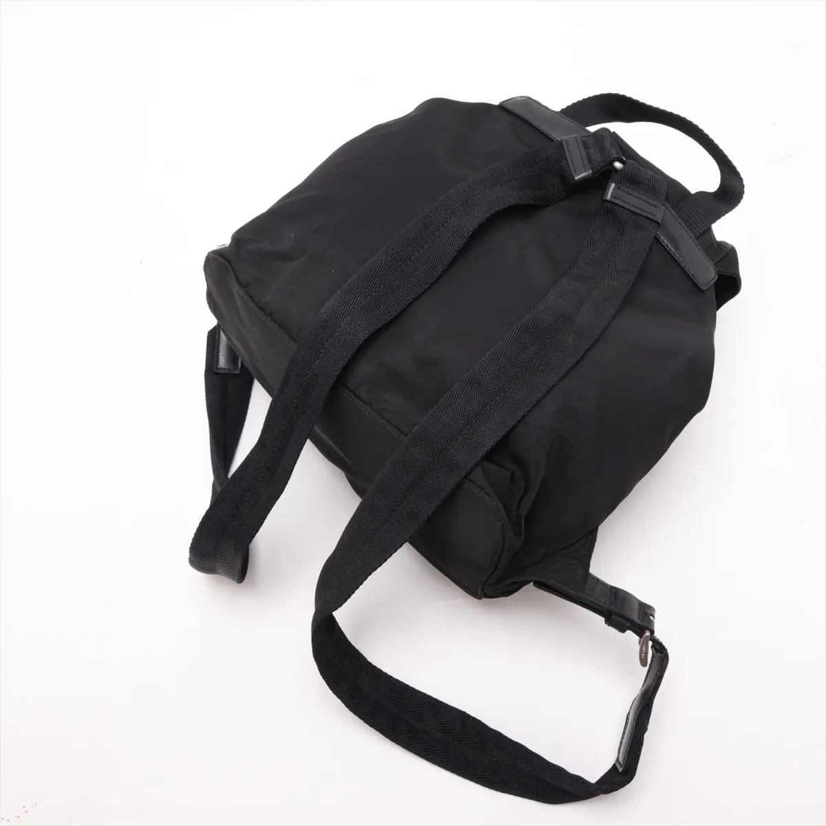 Tessuto Nylon Backpack/Rucksack, Black — view 5