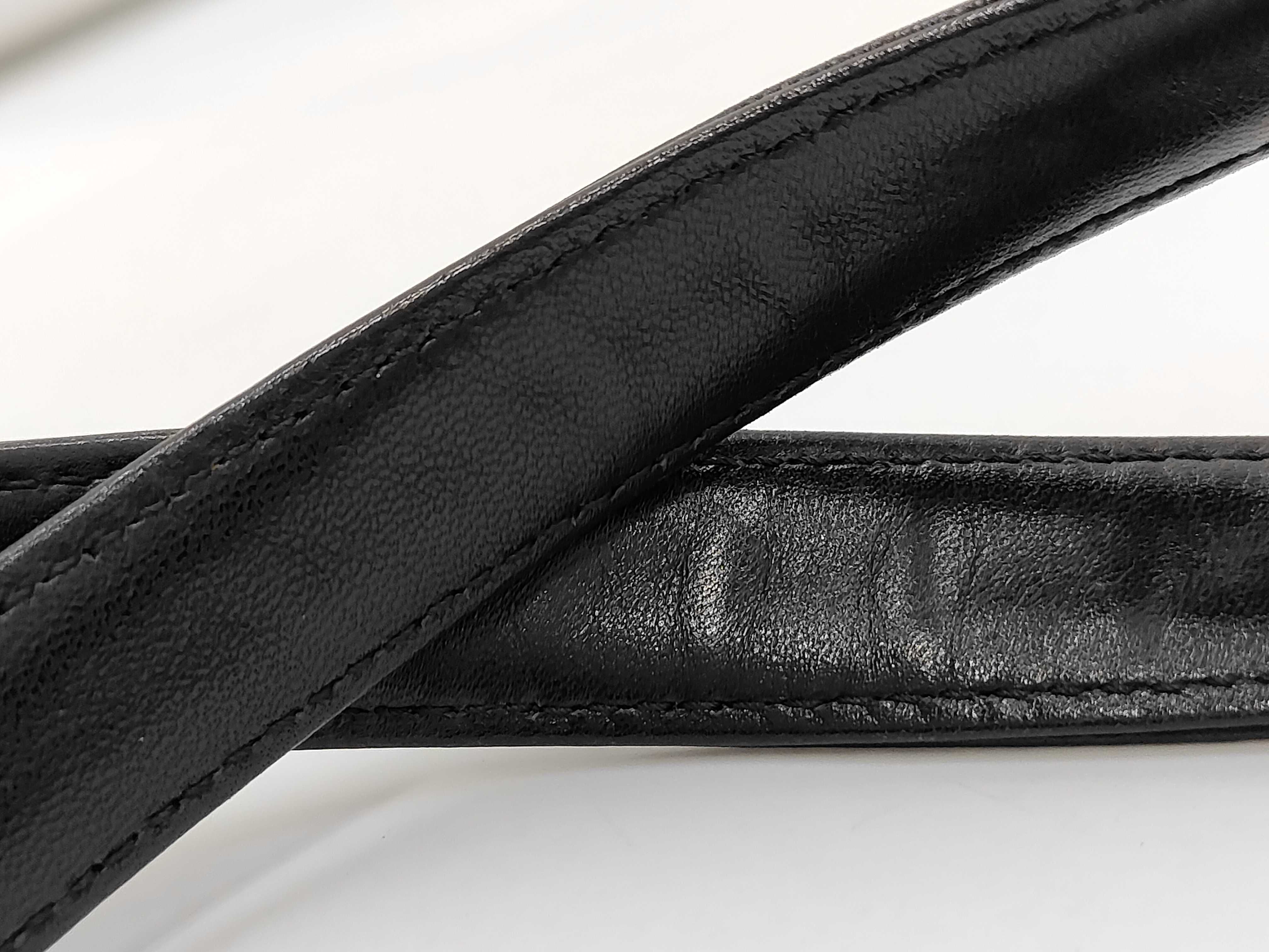 Lambskin Chocolate Bar Black Tote Bag (with Authenticity Card and Seal) — view 6