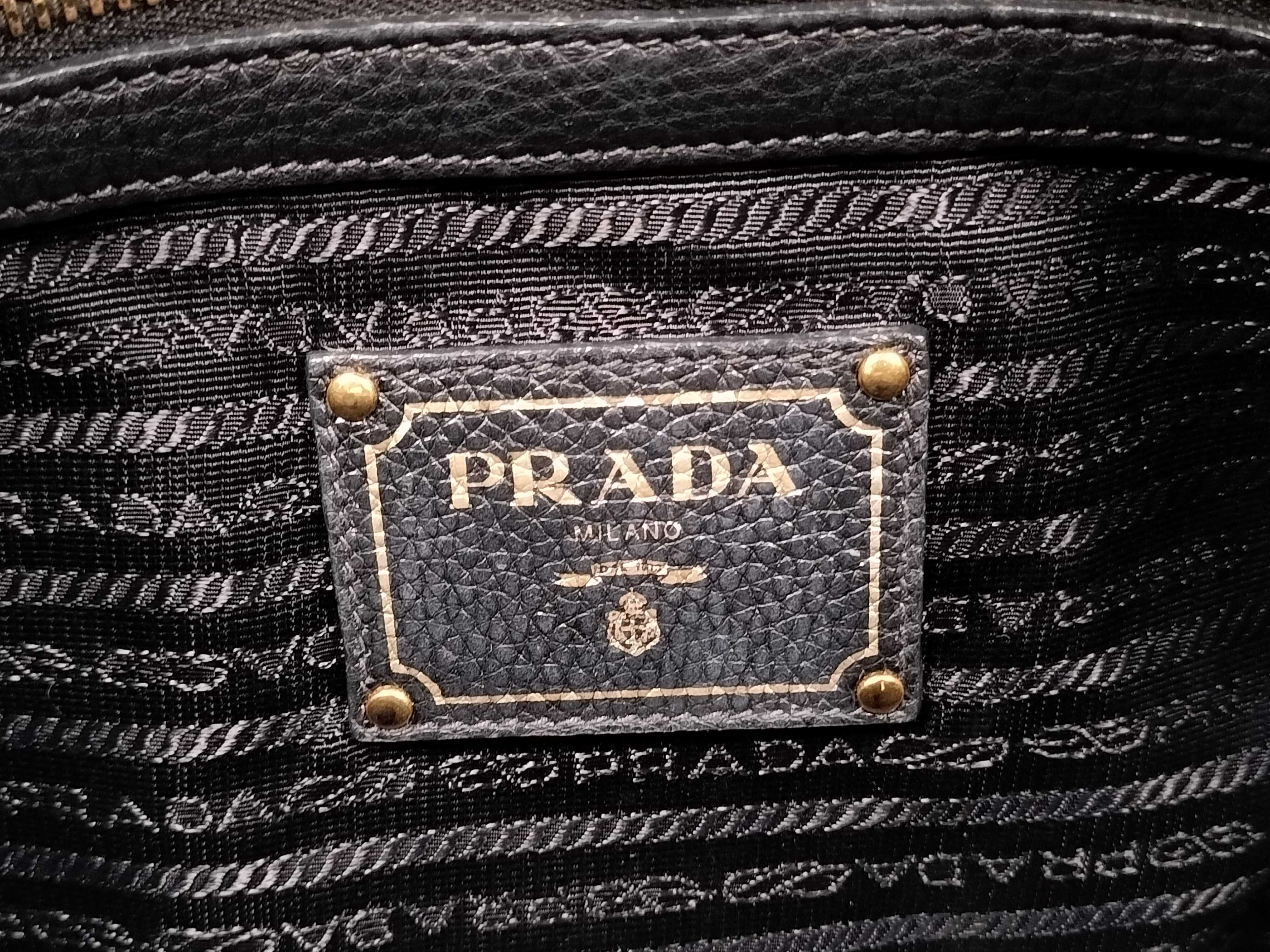 Canapa Logo All-Leather Tote Bag, Black — view 11