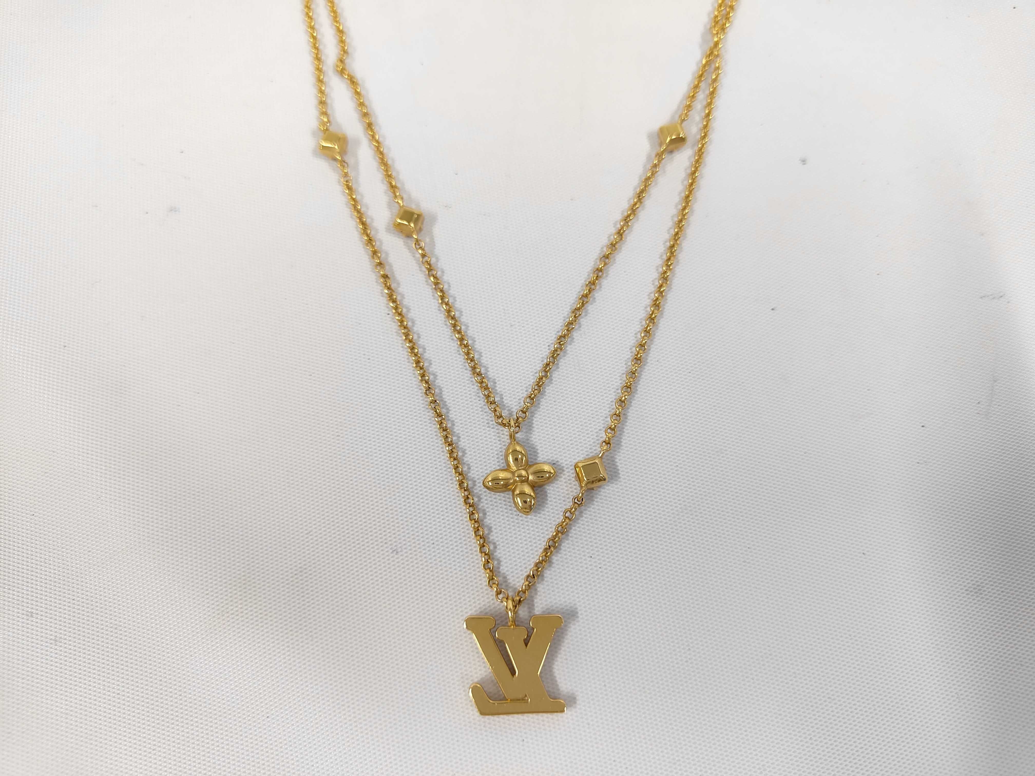 M01845 Necklace, Lady LV, with box and dust bag. — view 2