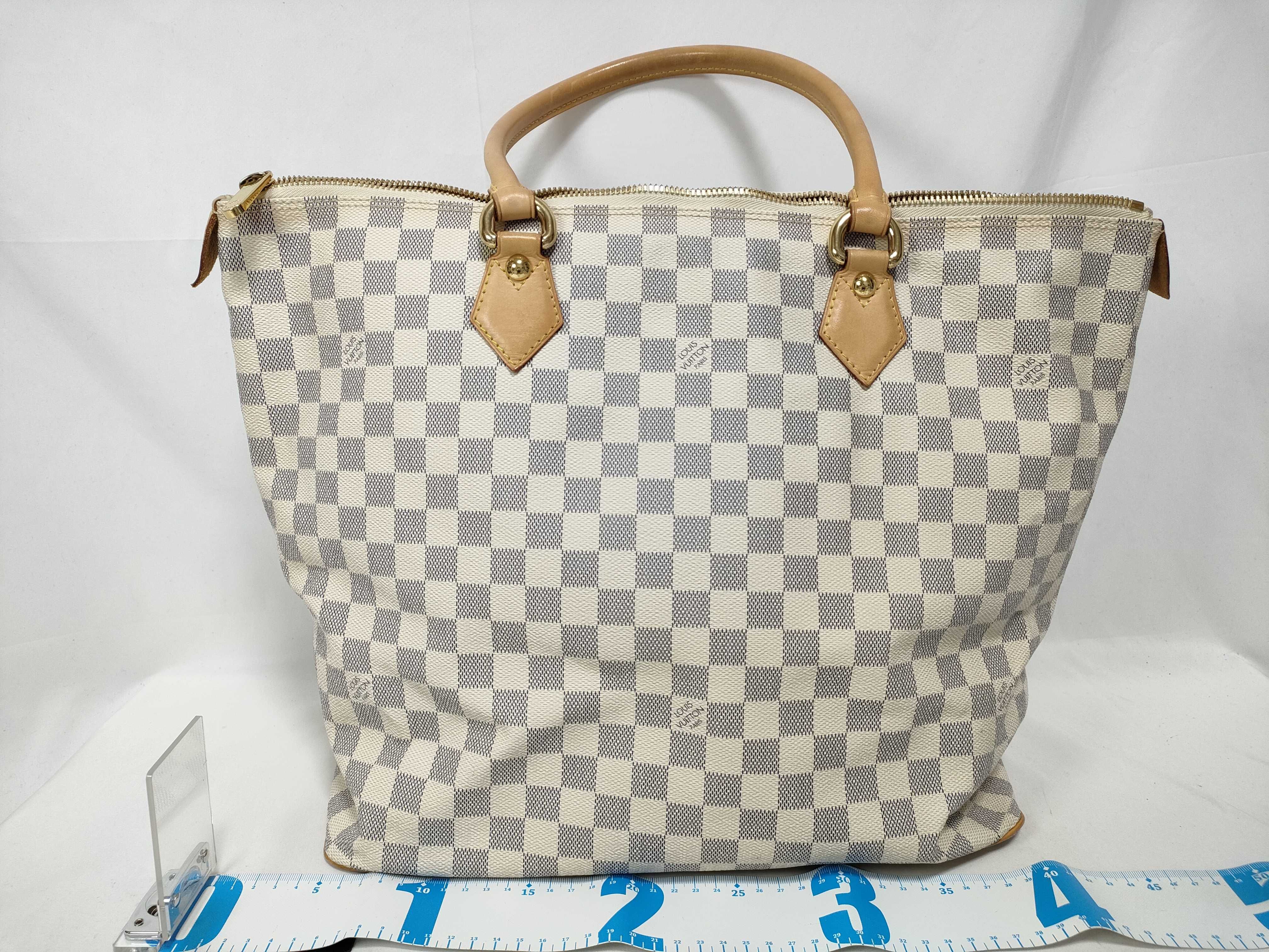 Damier Azur Saleya GM DU5017 Tote Bag — view 2