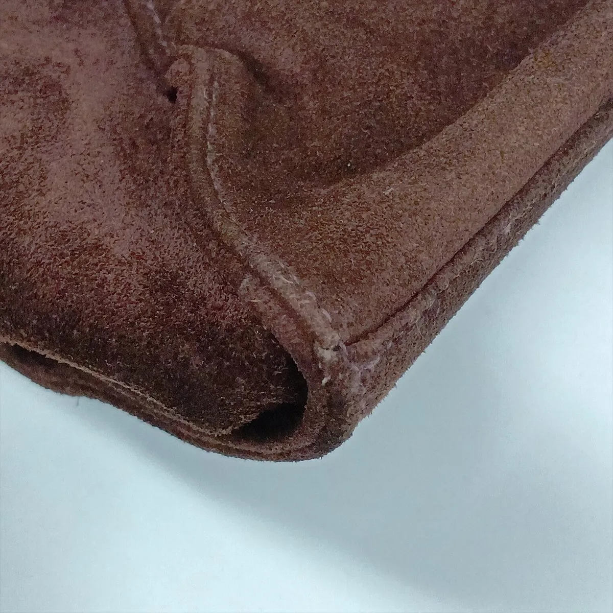 Coco Mark Suede Chain Backpack, Brown with Gold Hardware, Item No. 3635510 (Serial No. 3) — view 13