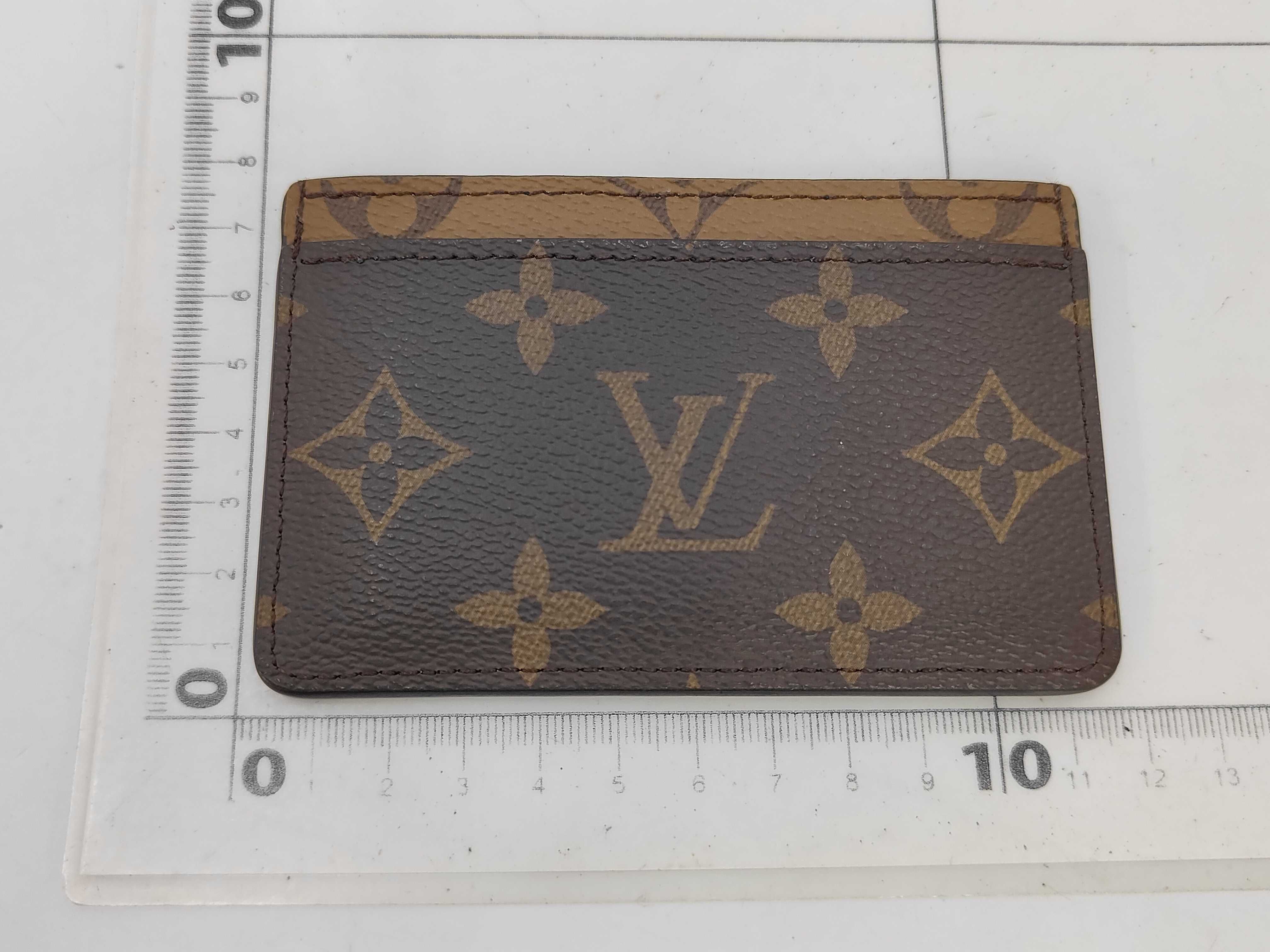 Monogram Reverse Porte Cartes Simple M69161 Card Case — view 2