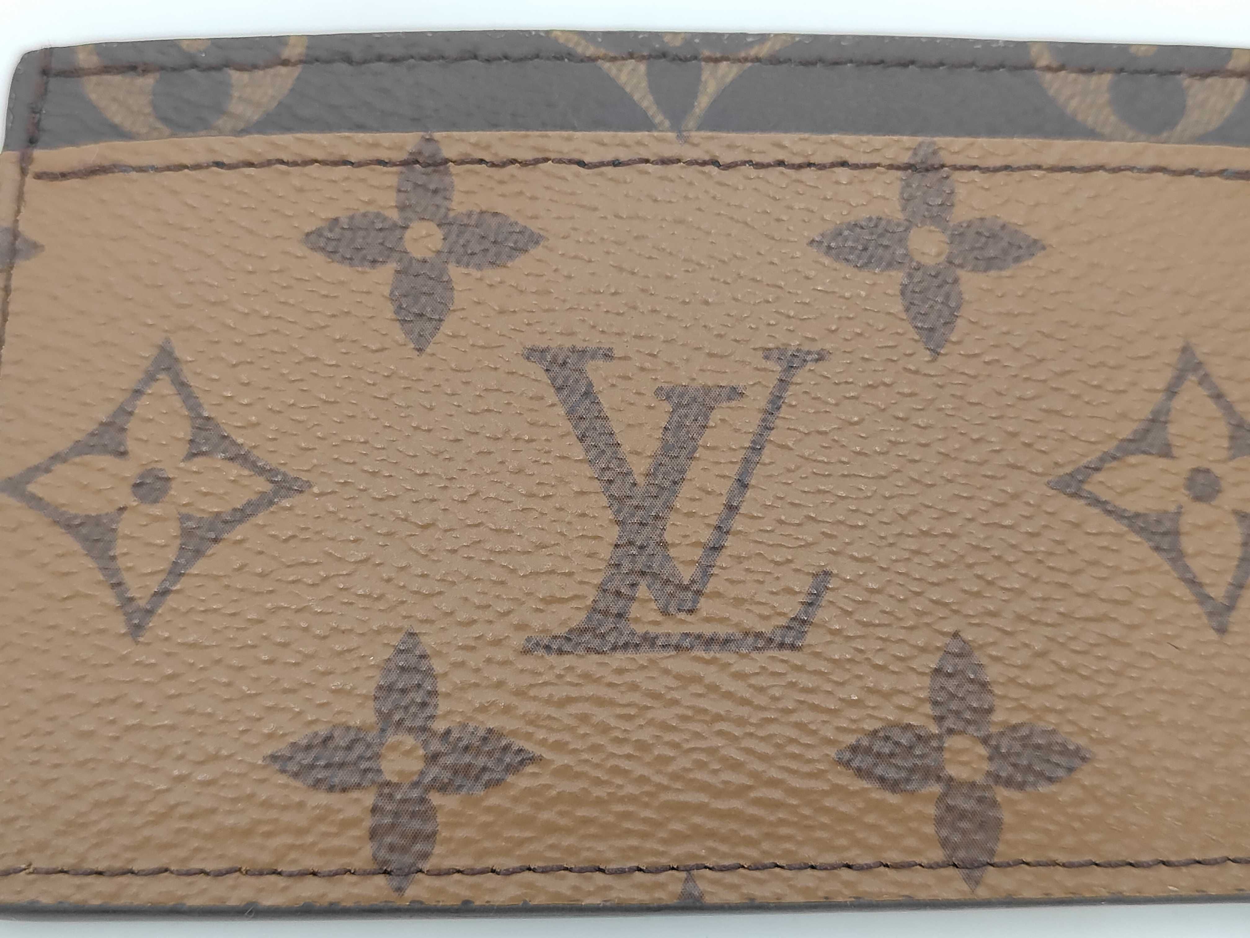 Monogram Reverse Porte Cartes Simple M69161 Card Case — view 5