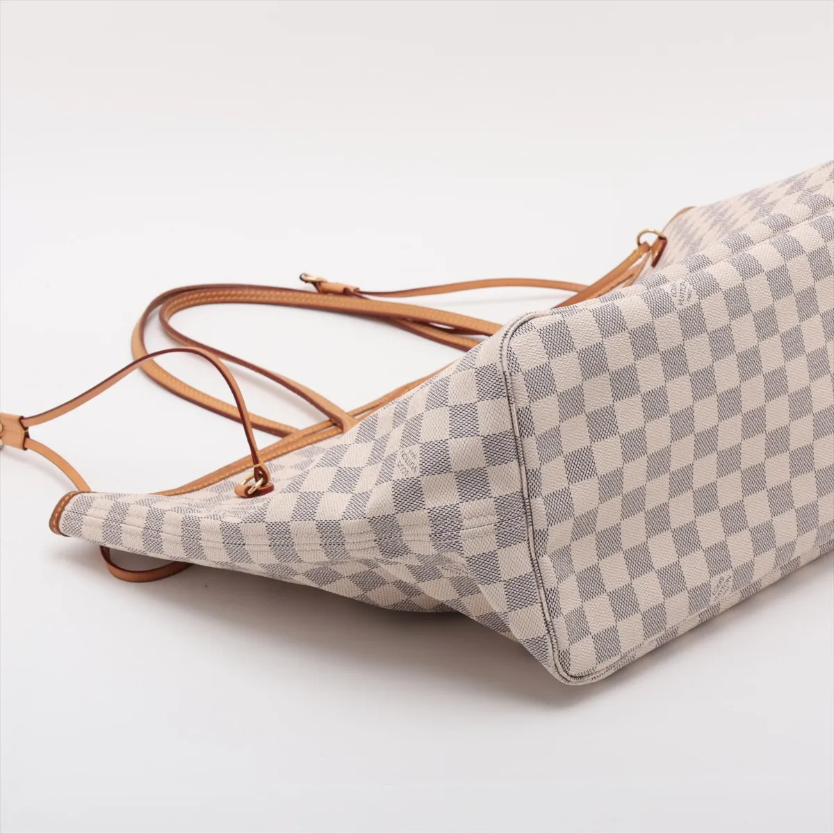 Damier Azur Neverfull GM N51108 TJ4173 White — view 4