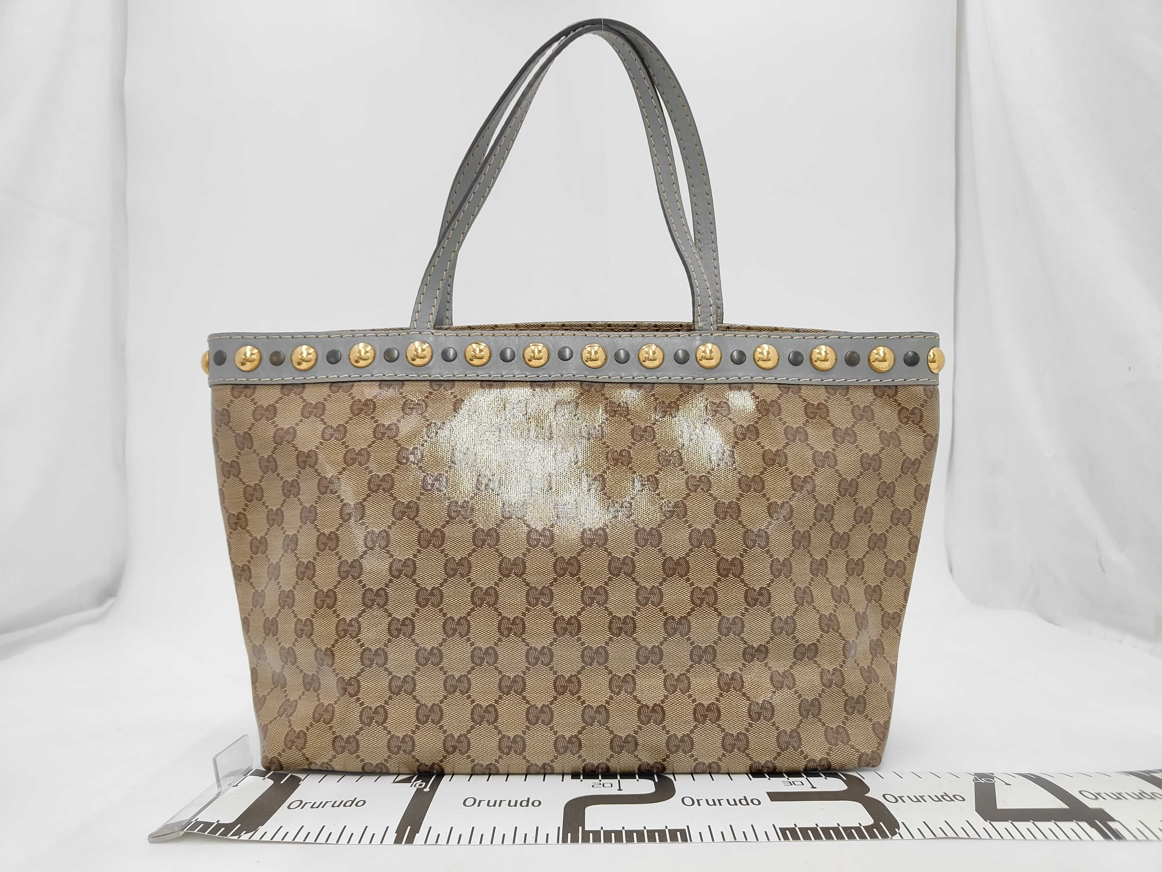 Studded Tote Bag GG Crystal PVC 207291 Tote Bag — view 2