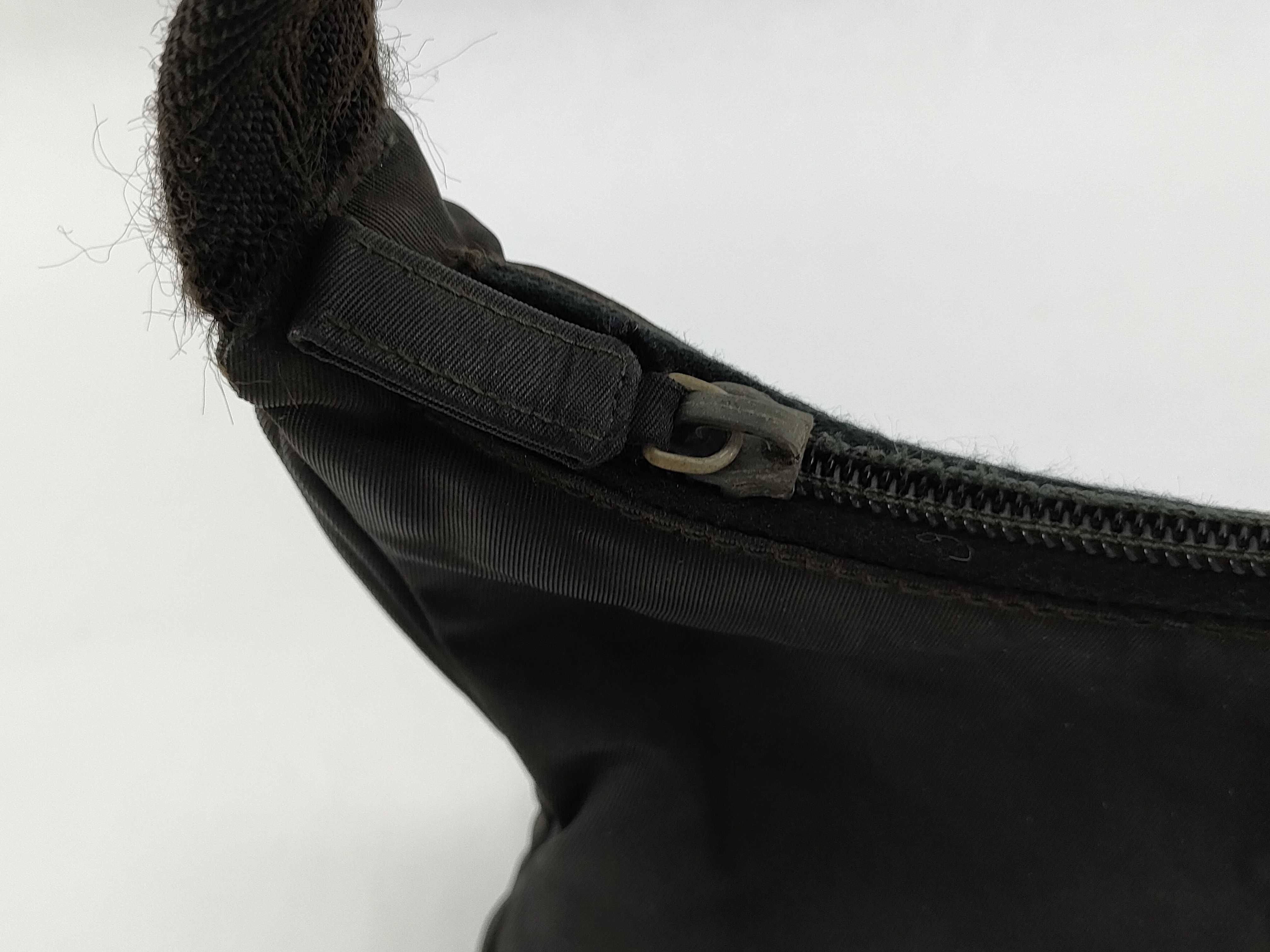 Nylon Handbag MV515 Triangle Plate Nylon Black Handbag — view 12