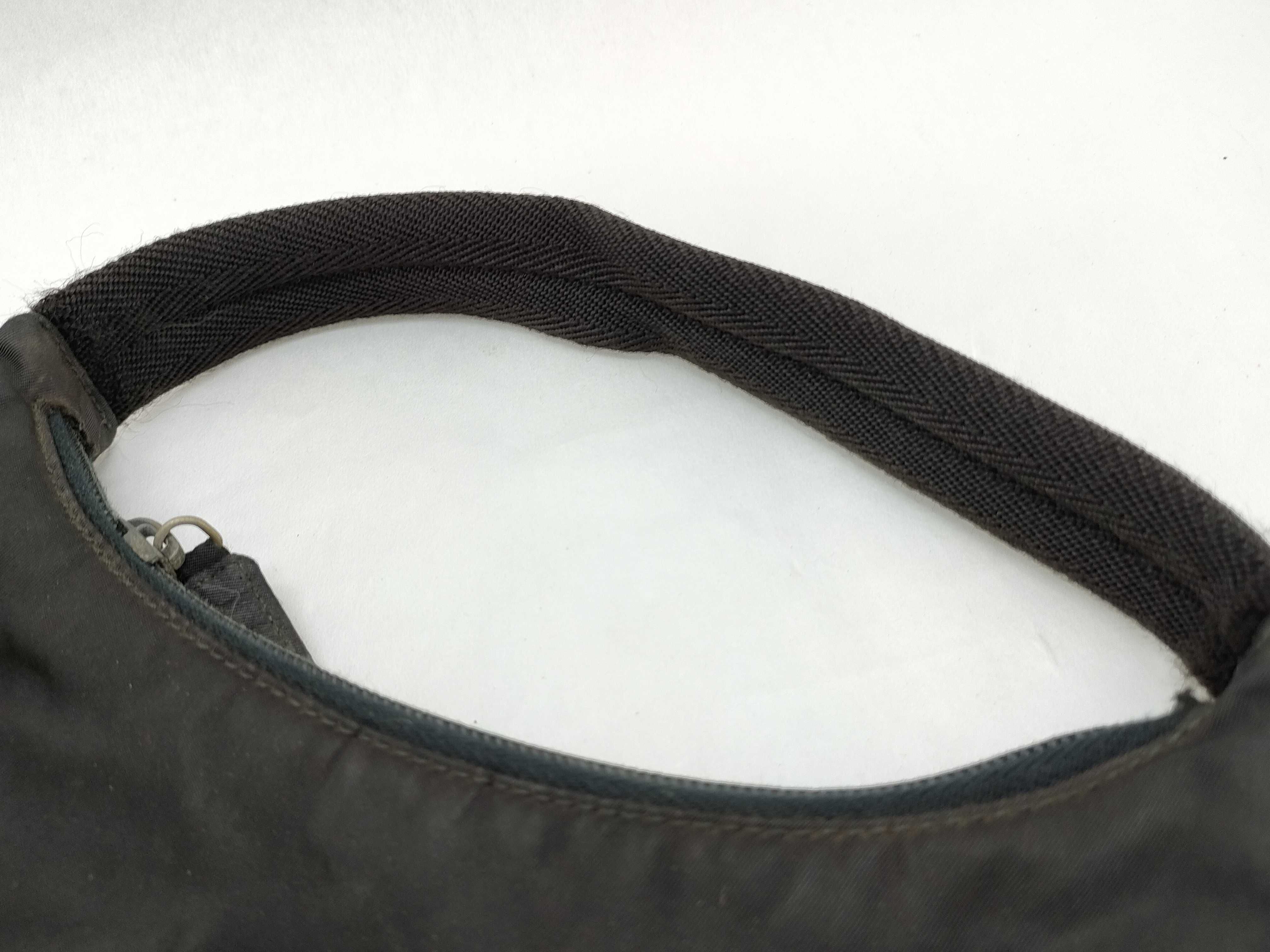 Nylon Handbag MV515 Triangle Plate Nylon Black Handbag — view 3