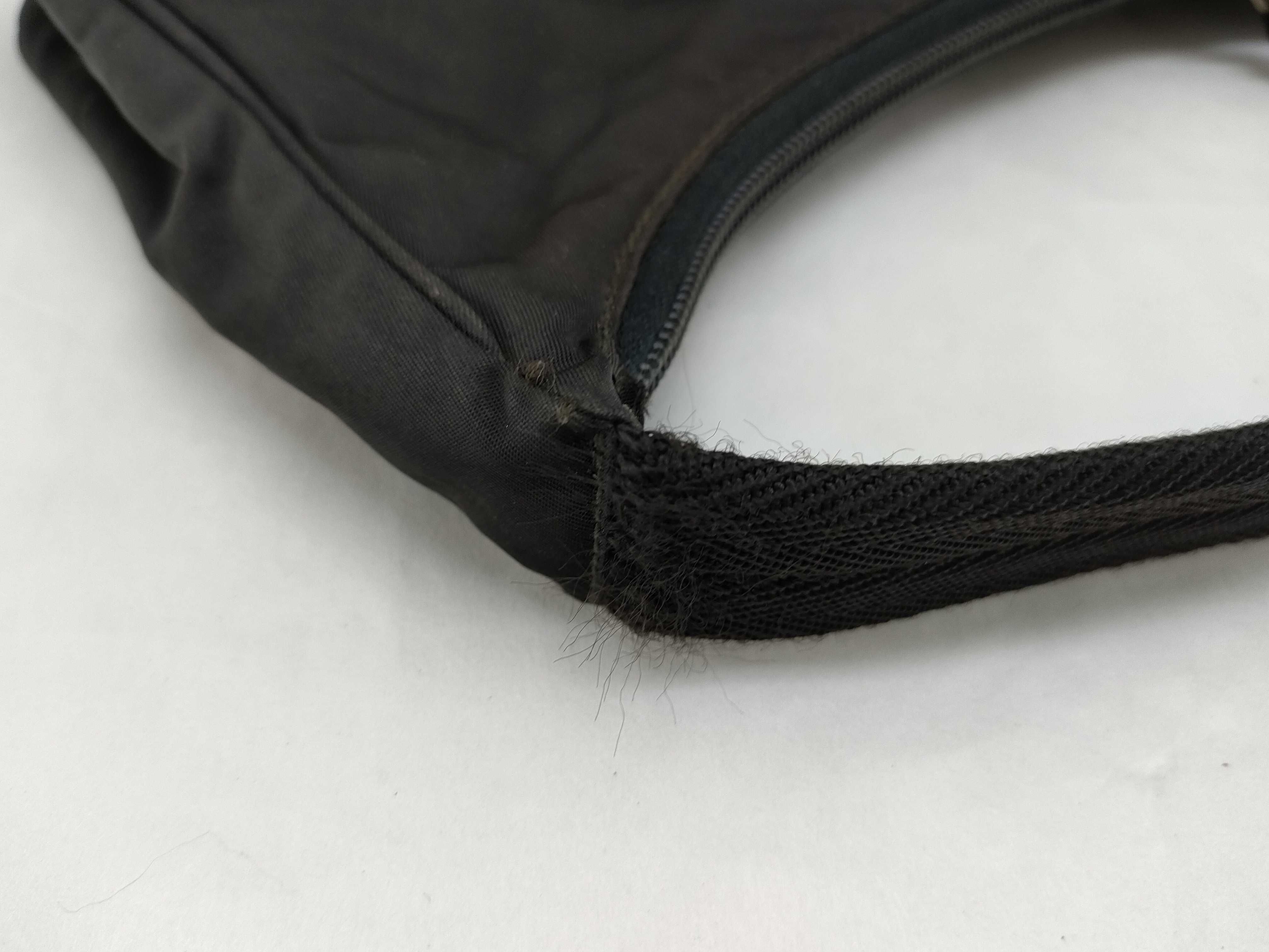 Nylon Handbag MV515 Triangle Plate Nylon Black Handbag — view 5