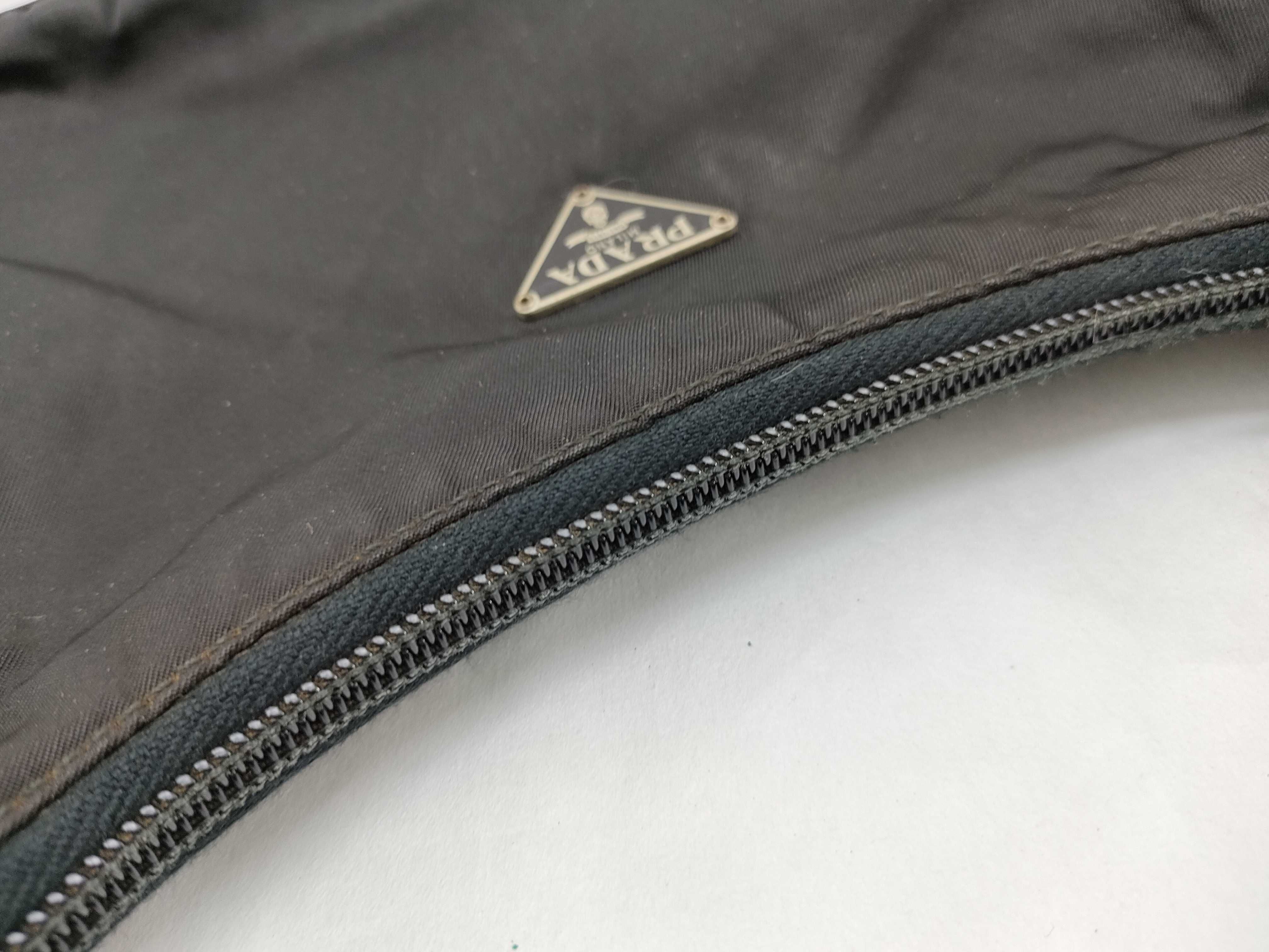 Nylon Handbag MV515 Triangle Plate Nylon Black Handbag — view 6