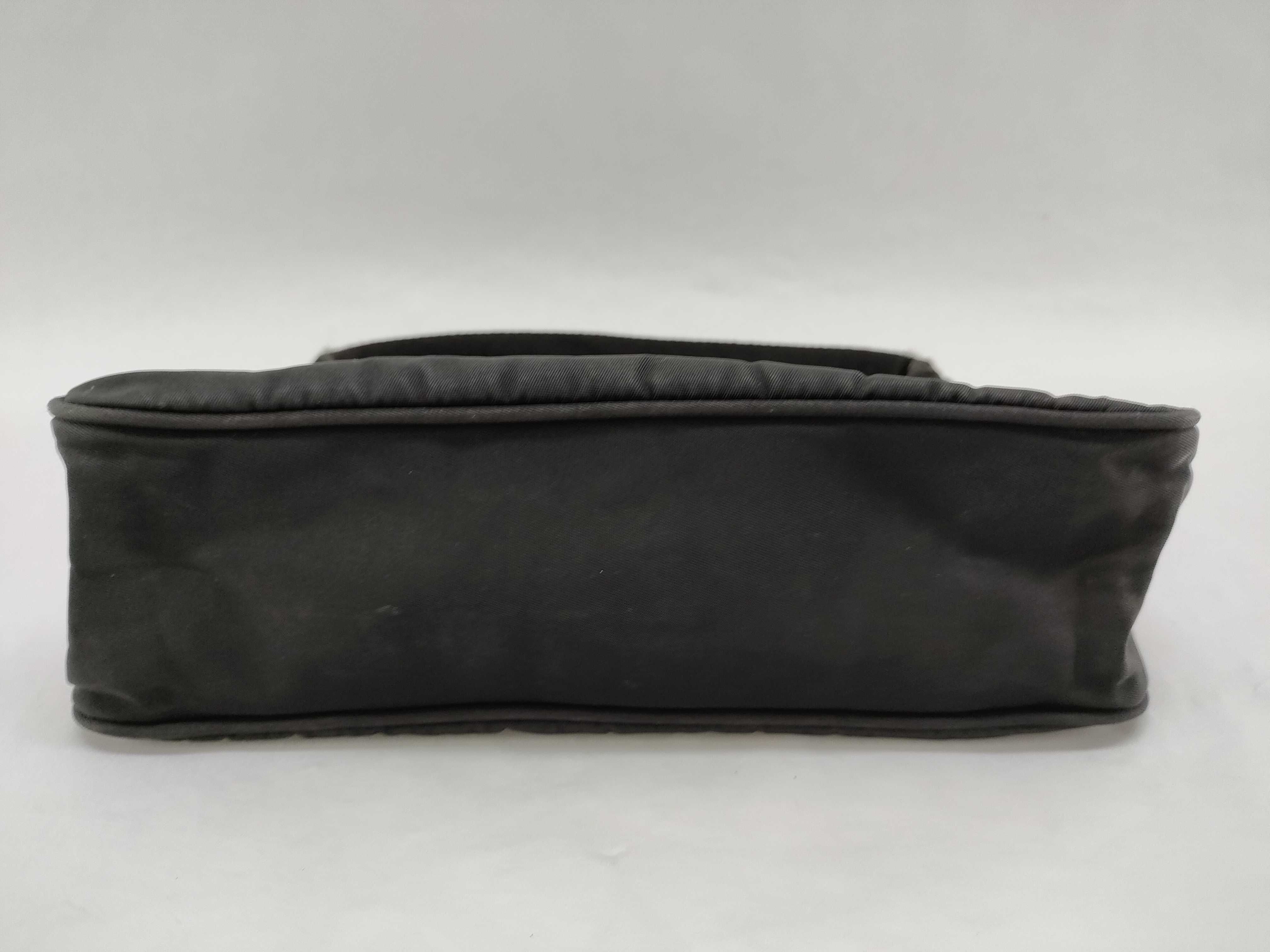 Nylon Handbag MV515 Triangle Plate Nylon Black Handbag — view 8