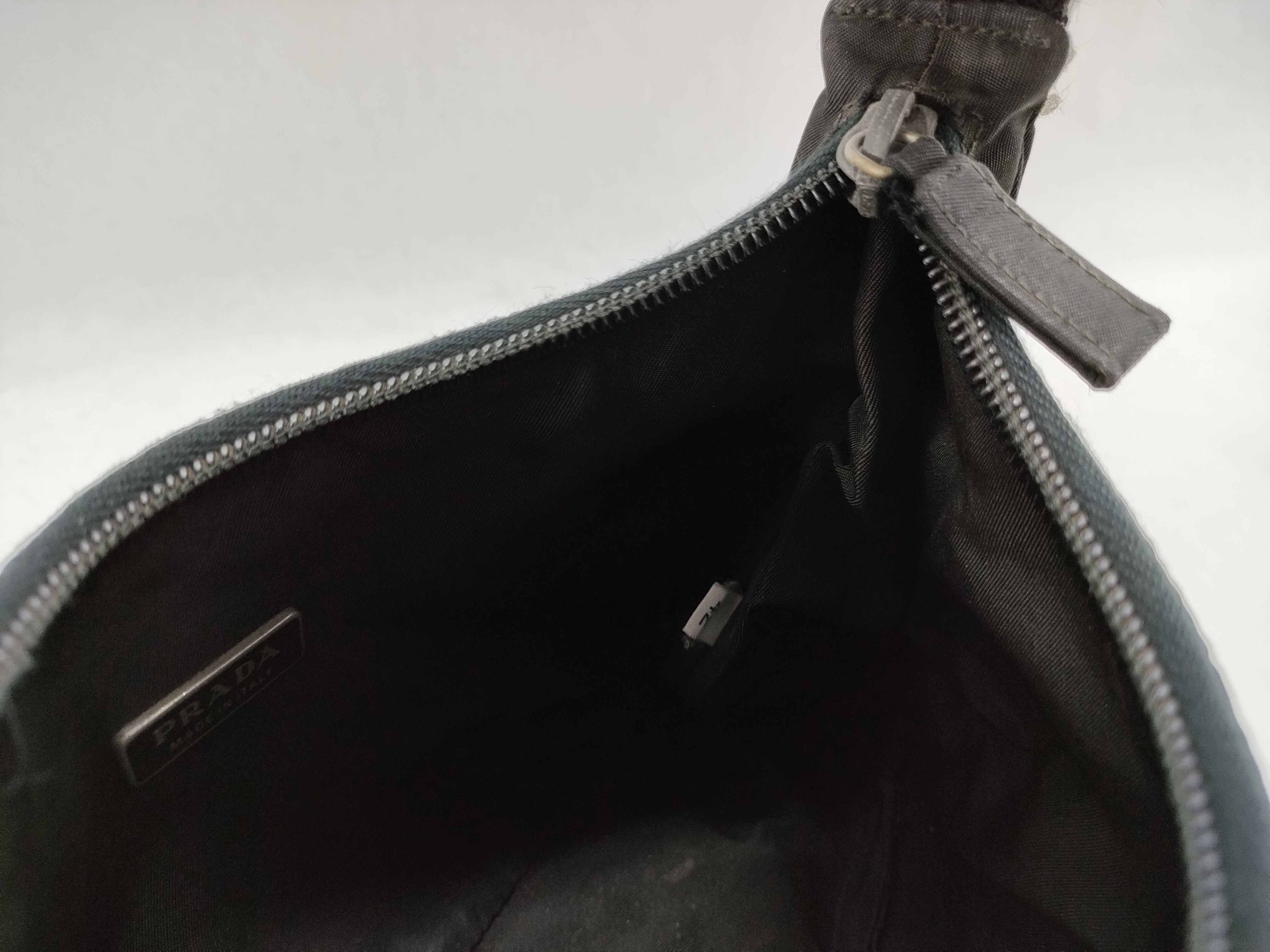 Nylon Handbag MV515 Triangle Plate Nylon Black Handbag — view 9