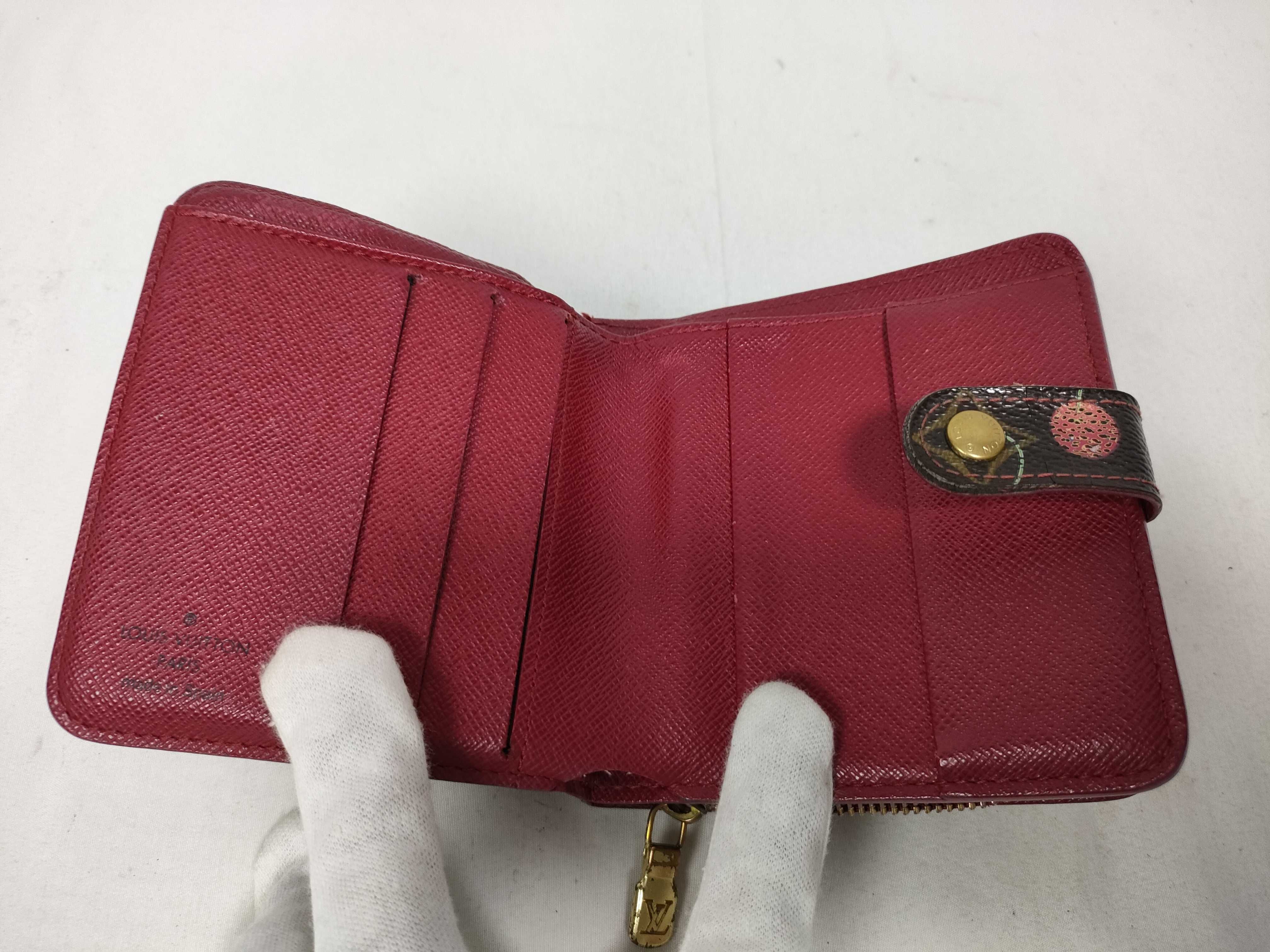 Monogram Cherry Compact Zip Wallet (IY4297) — view 10