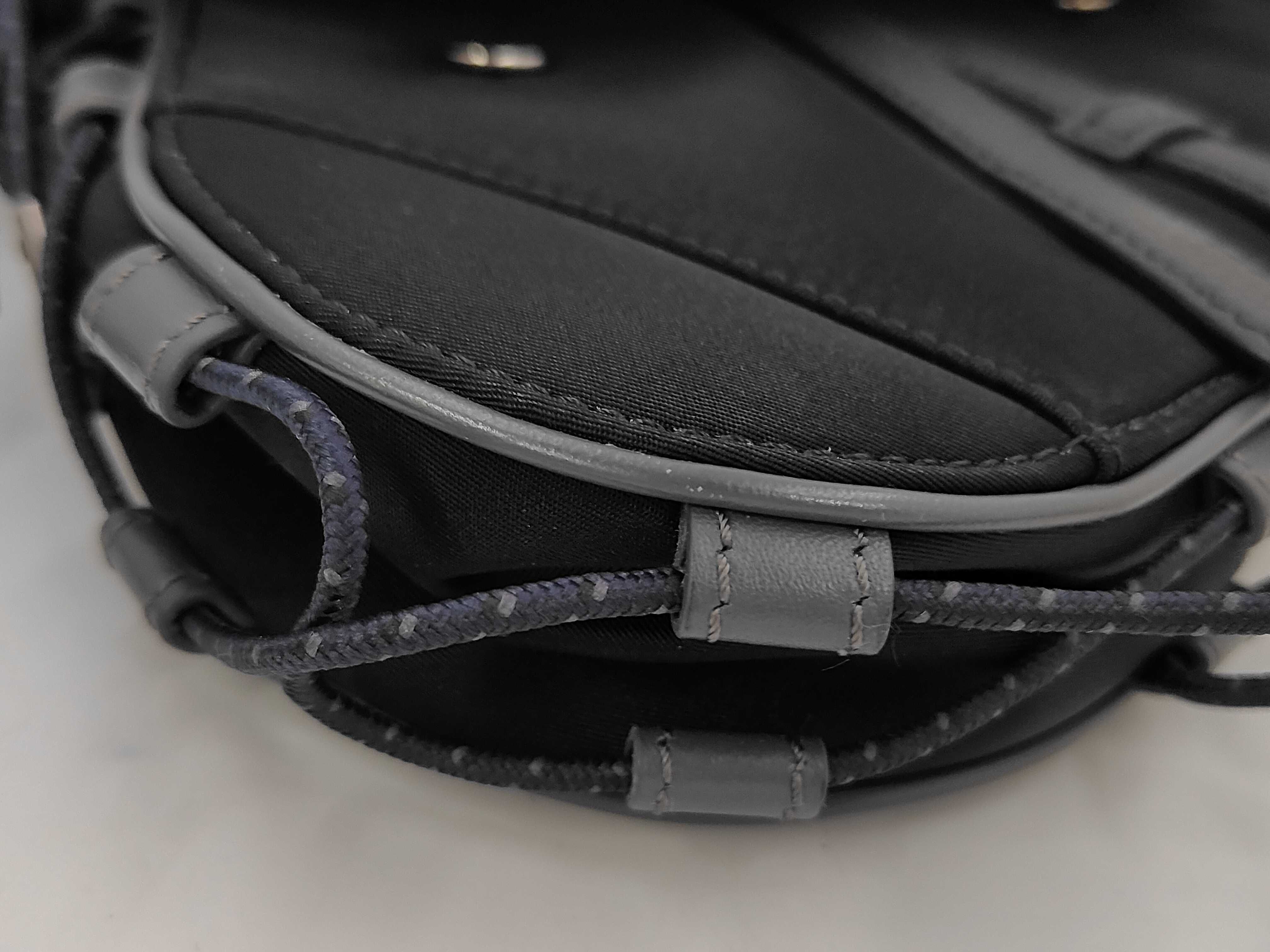 Oblique Saddle Handbag — view 3