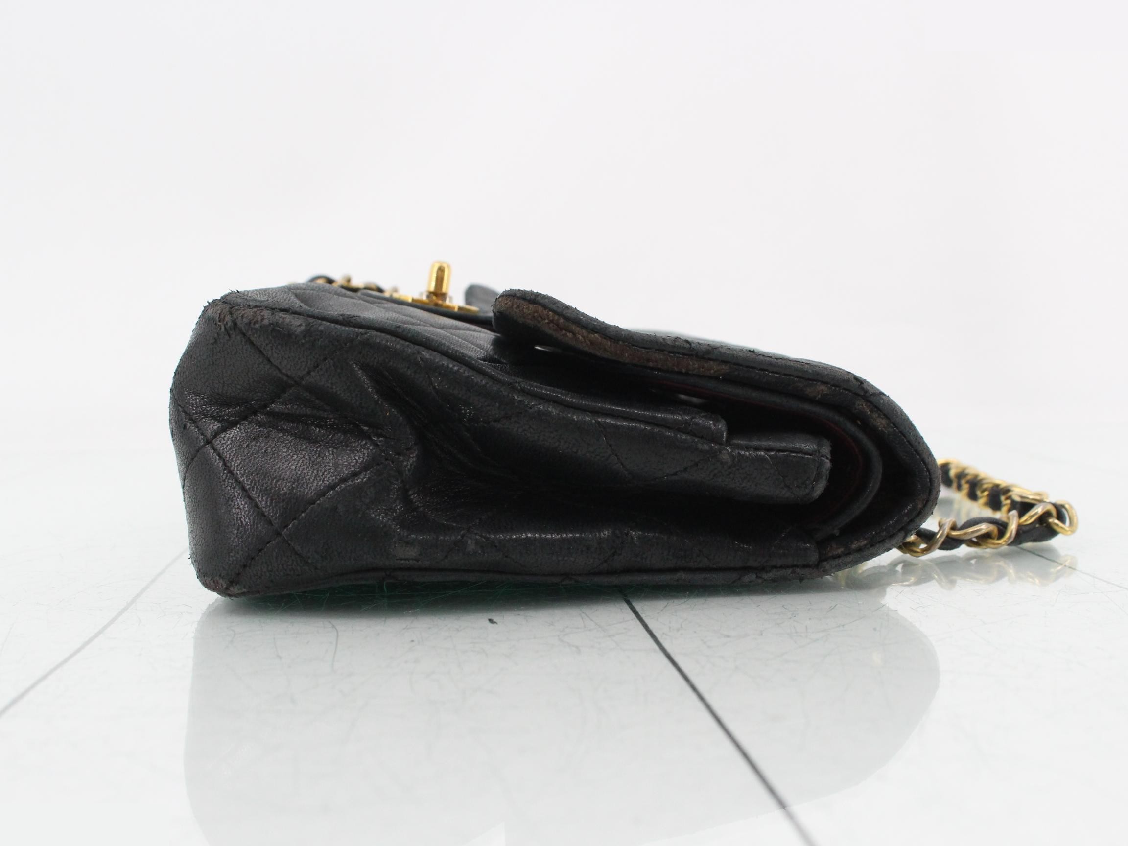 Matelassé Chain Shoulder Bag — view 3