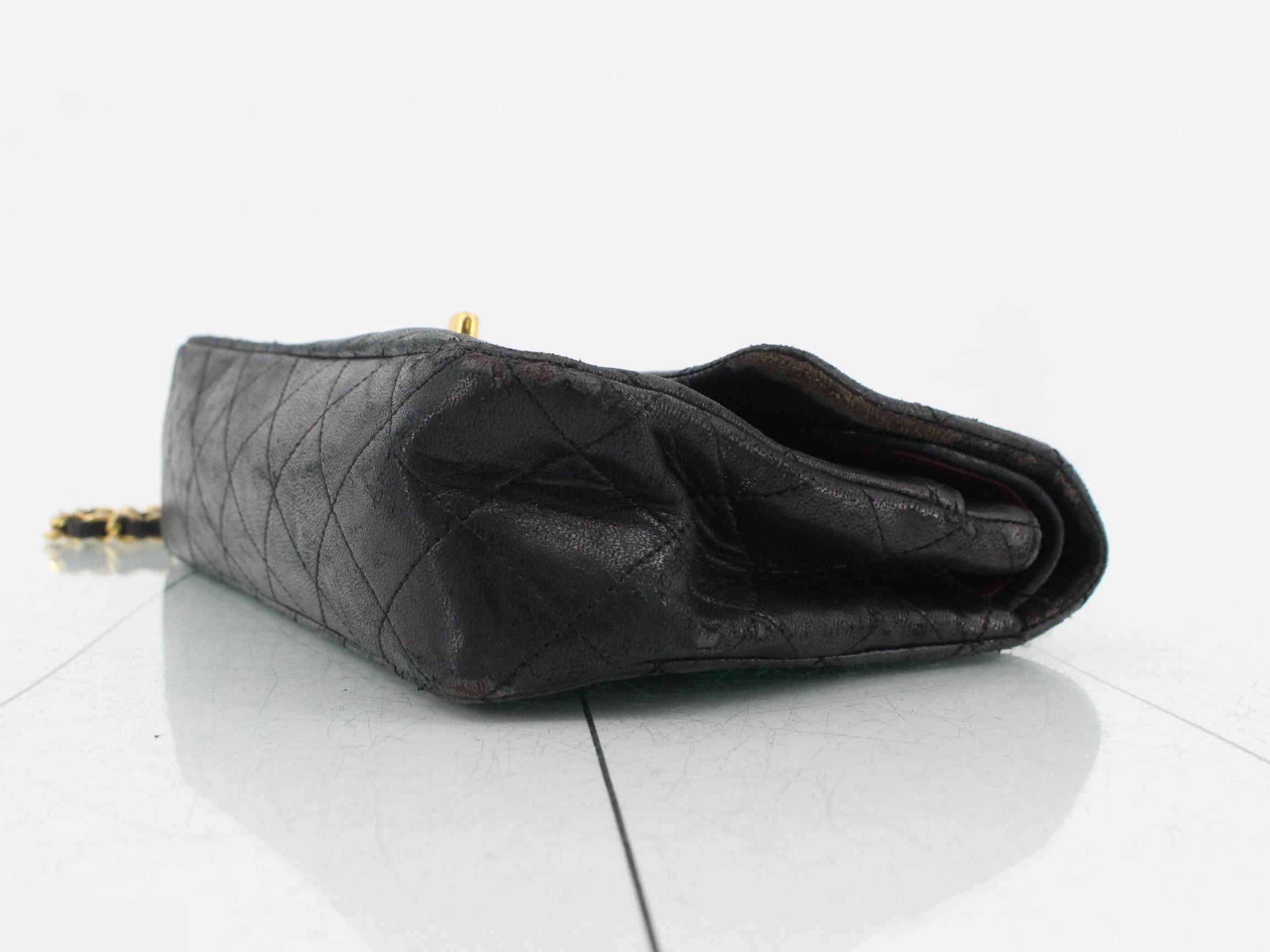 Matelassé Chain Shoulder Bag — view 6