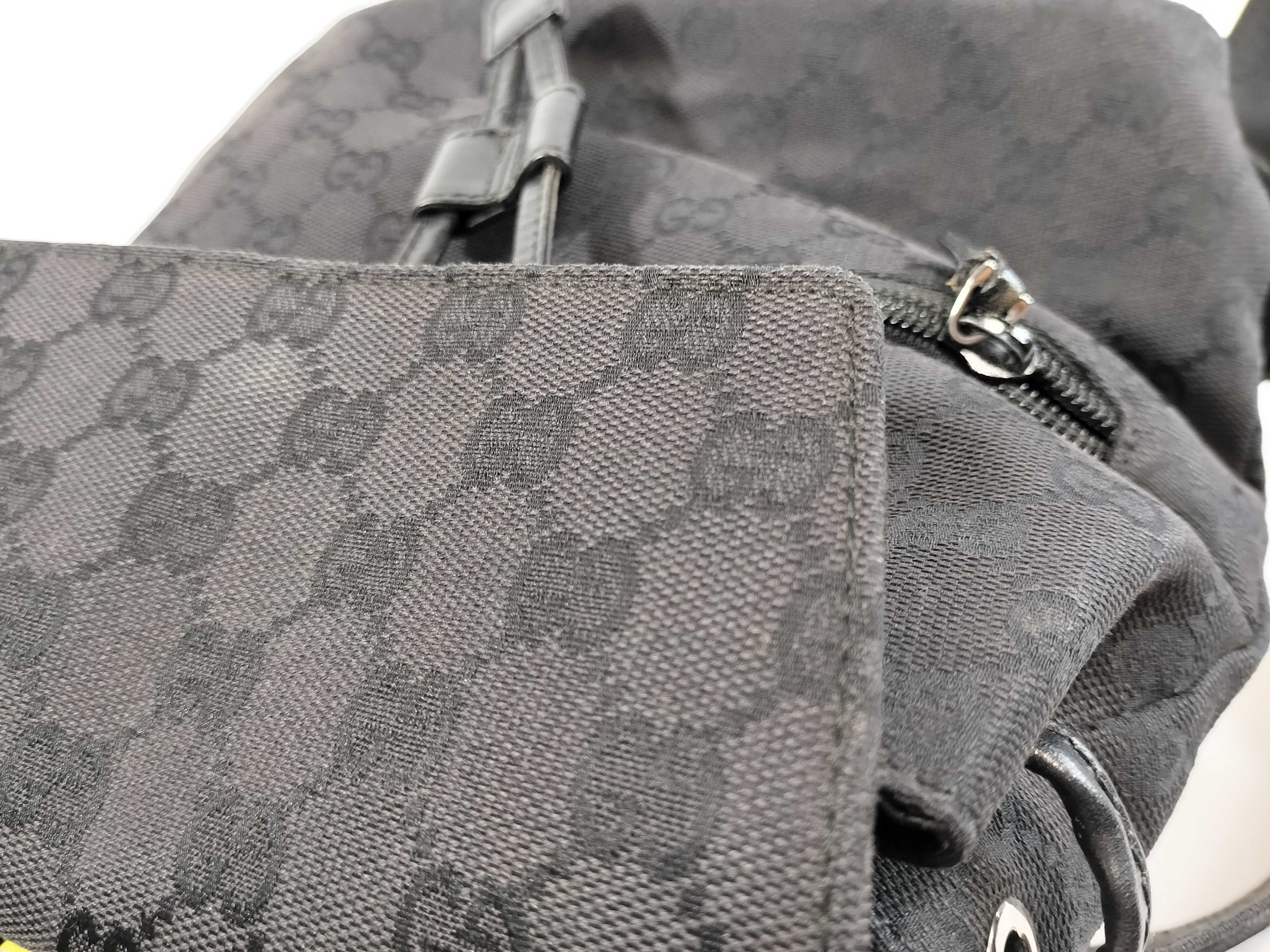 GG Canvas Mini Backpack, Black — view 15