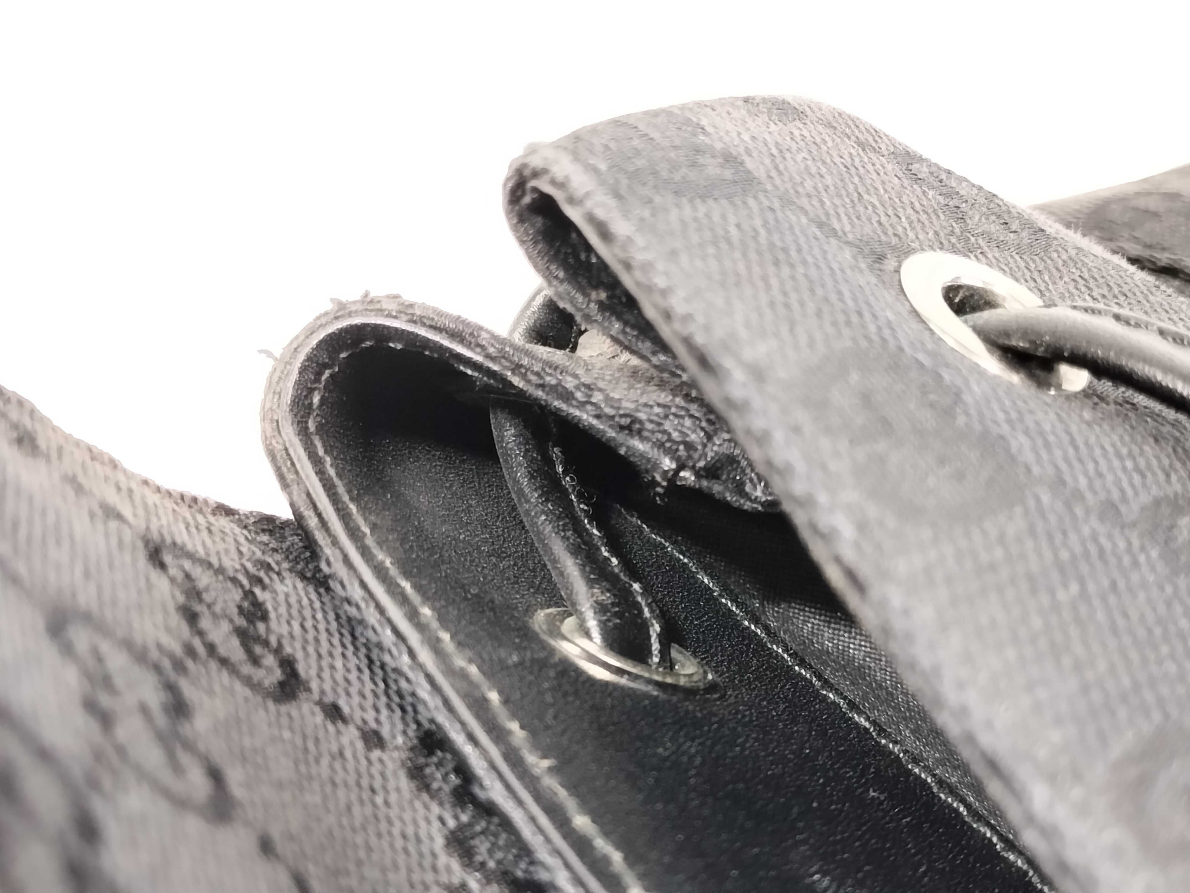 GG Canvas Mini Backpack, Black — view 9