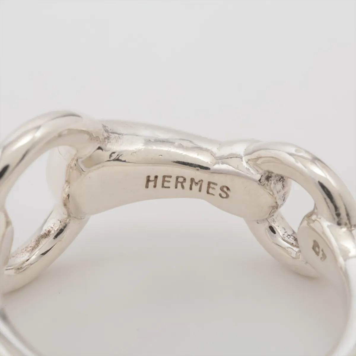Horsebit Ring, Size 49, 925 Sterling Silver, 4.0g, — view 4