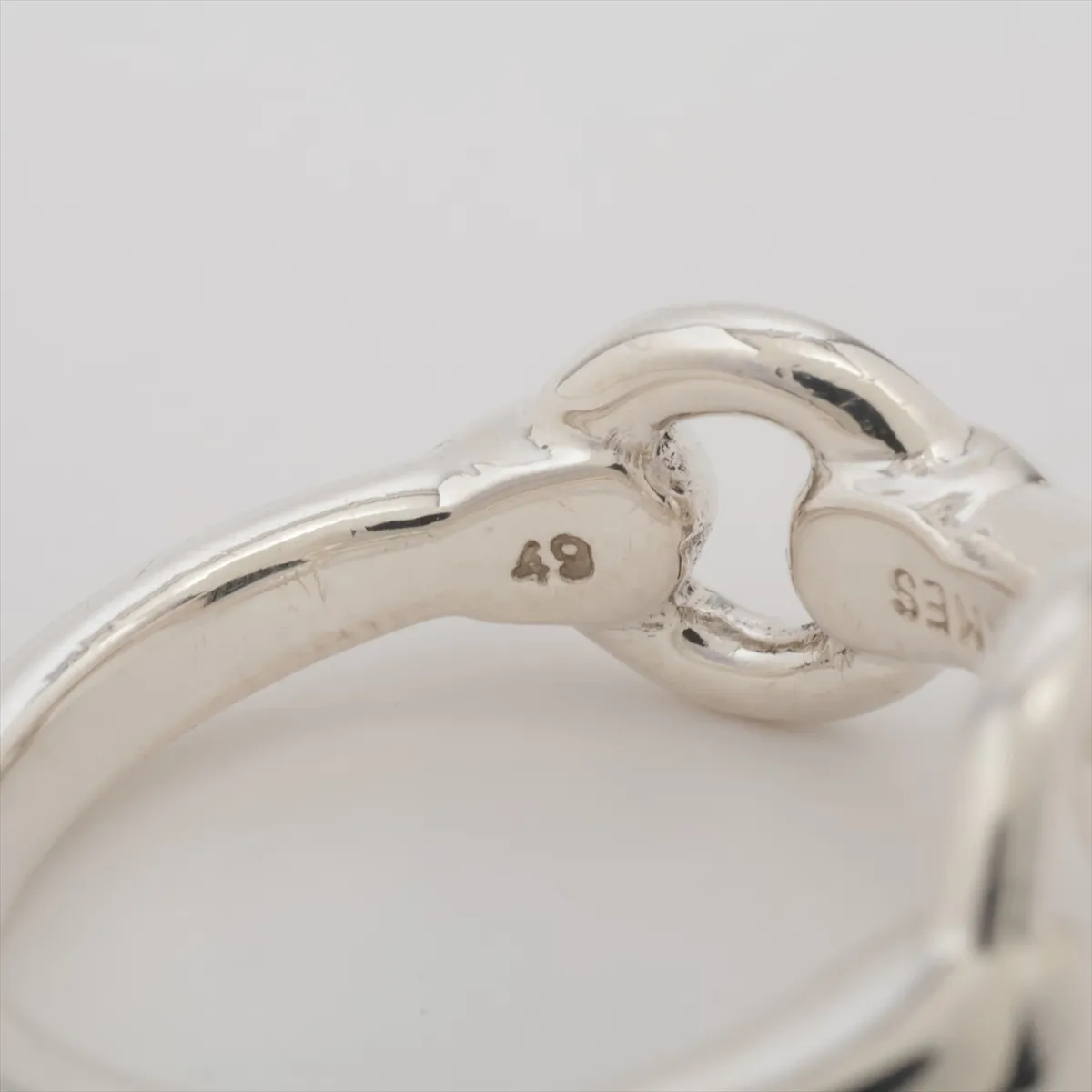 Horsebit Ring, Size 49, 925 Sterling Silver, 4.0g, — view 5