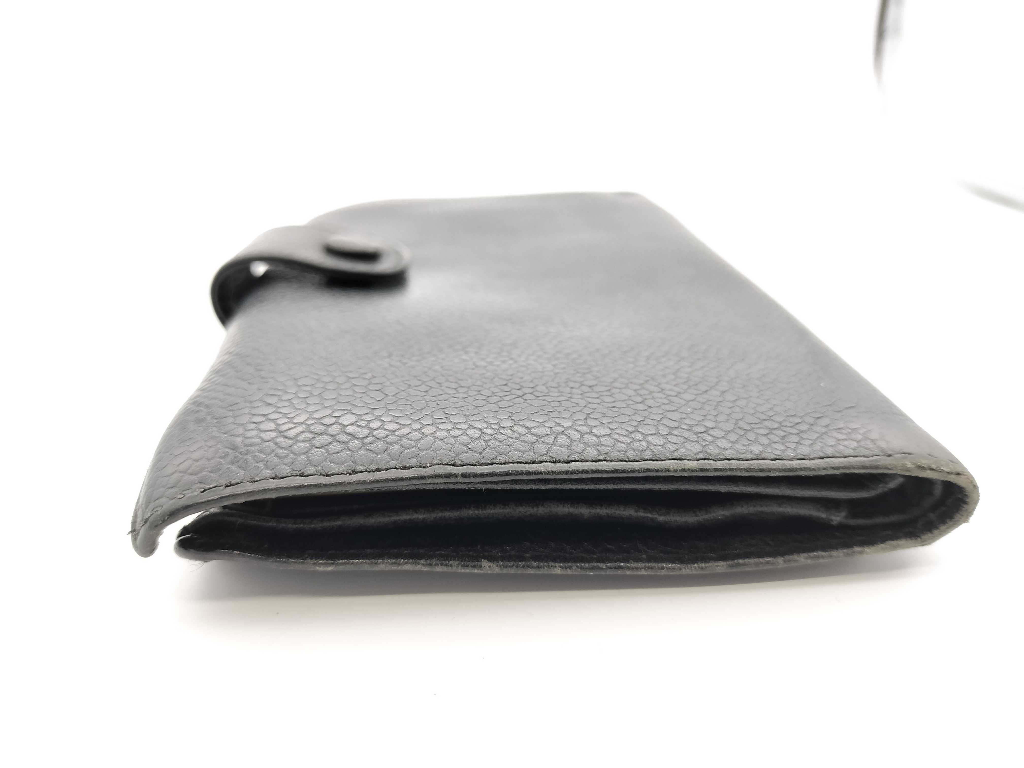 Caviar Skin Coco Snap Folding Wallet — view 4