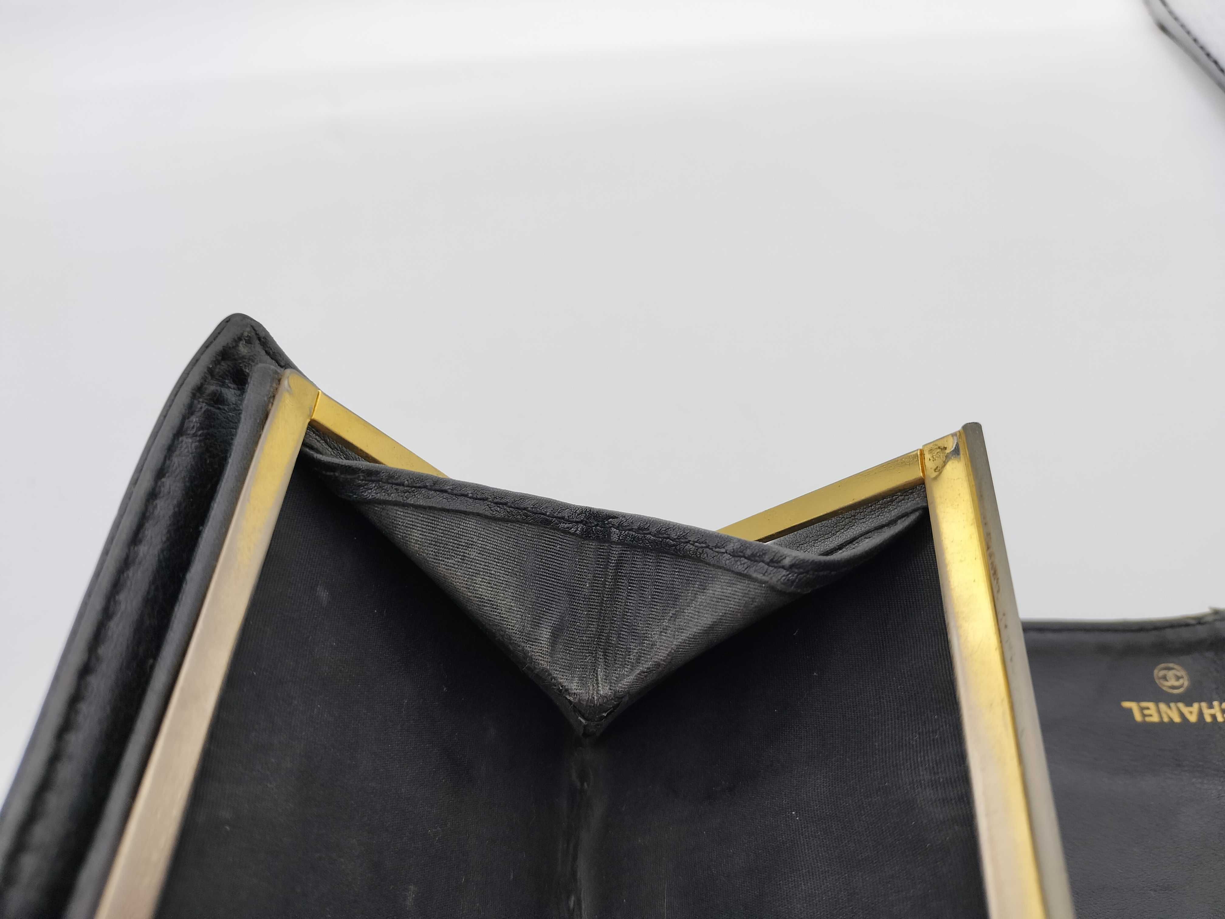Caviar Skin Coco Snap Folding Wallet — view 10