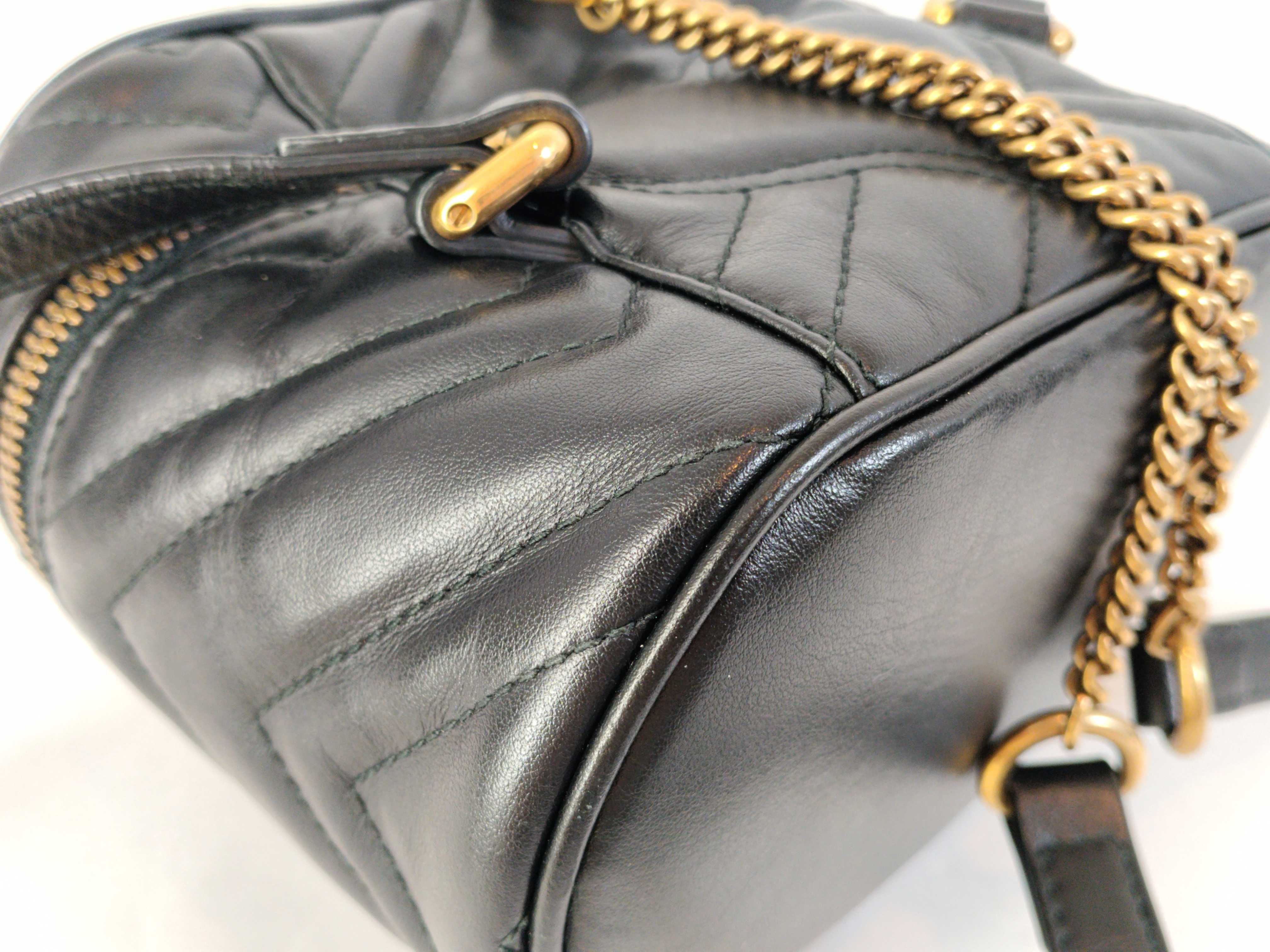 GG Marmont Quilted Backpack — view 7