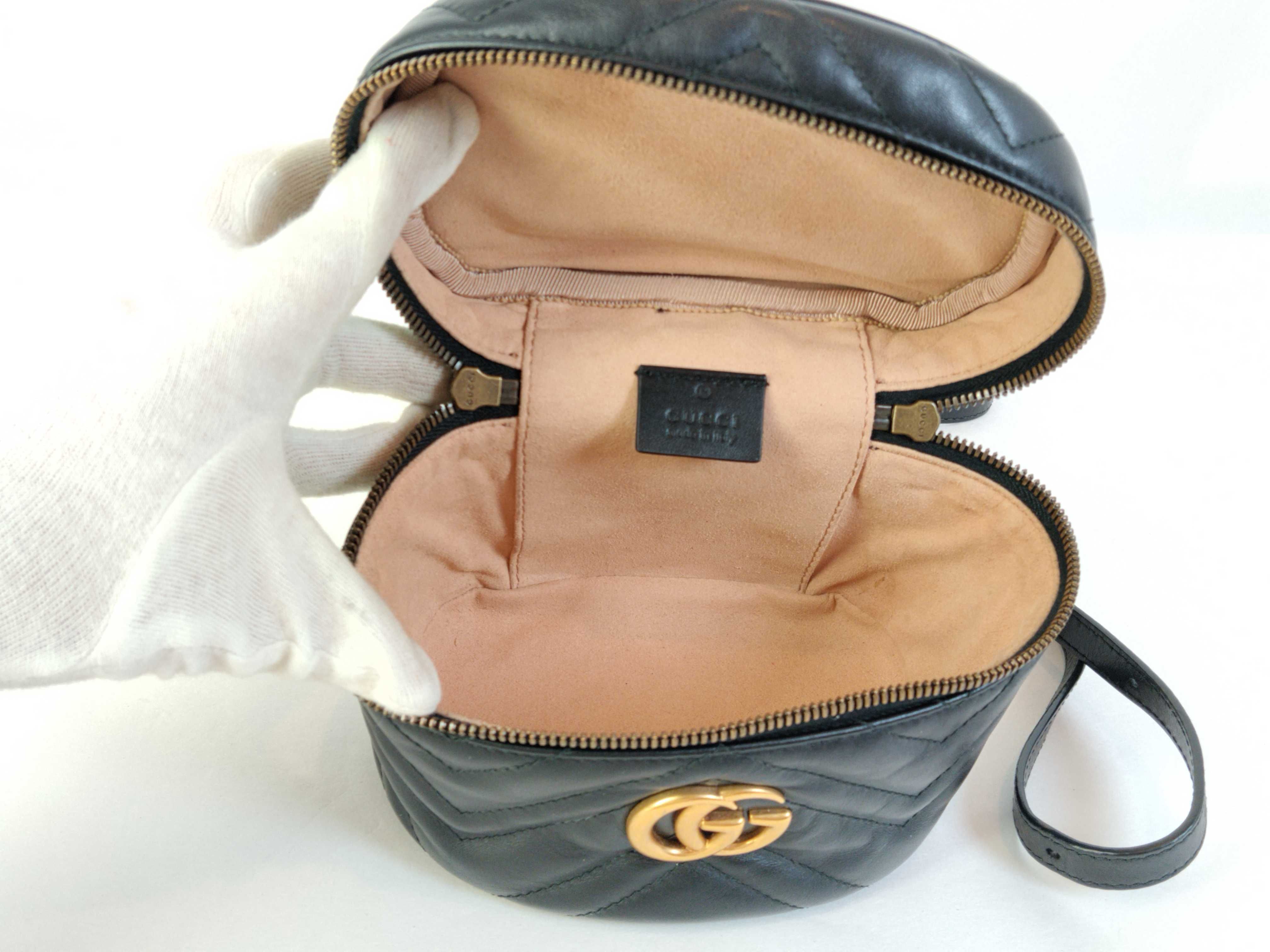 GG Marmont Quilted Backpack — view 9
