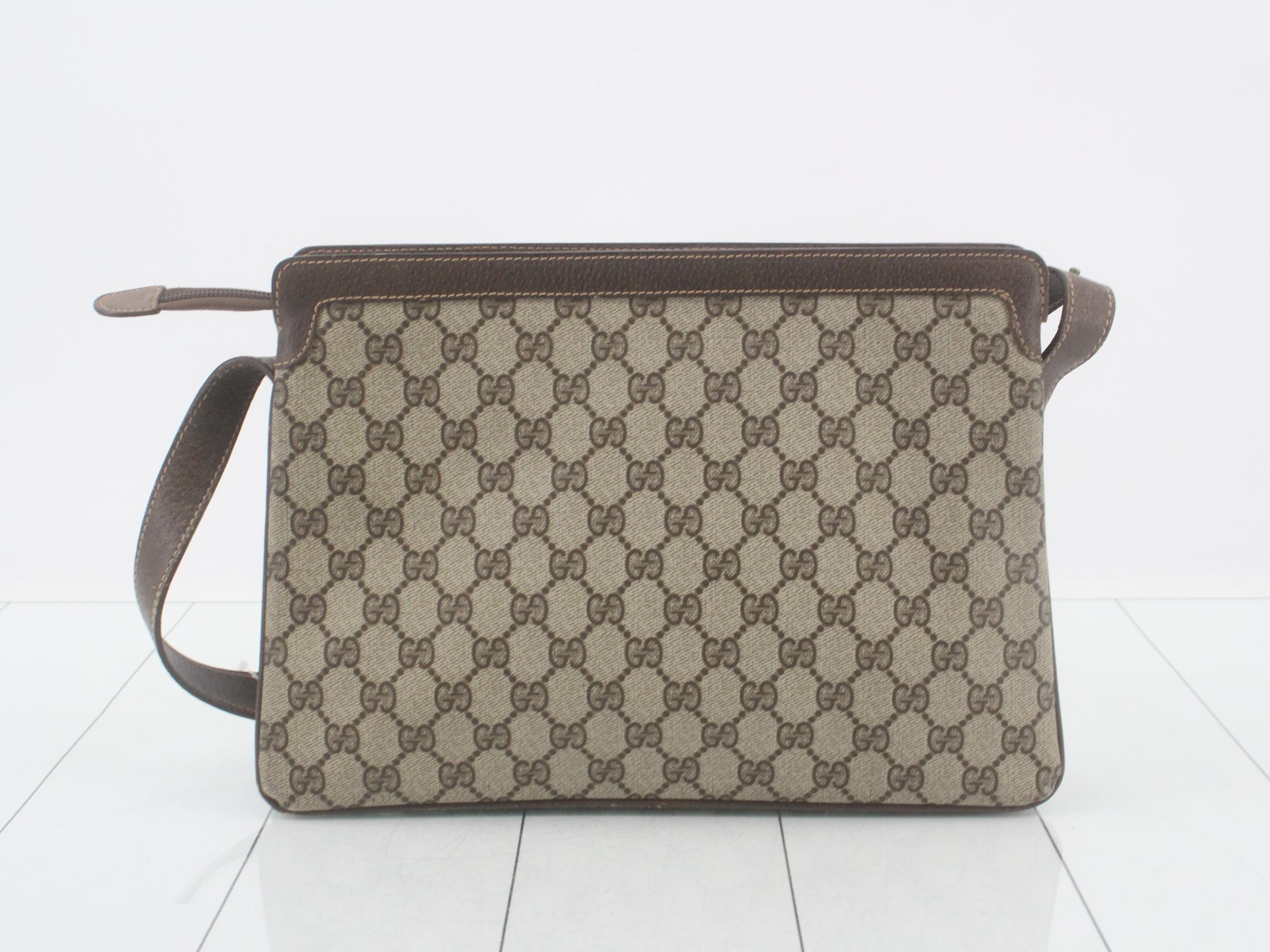 GG Supreme Sherry Line Shoulder Bag — view 2