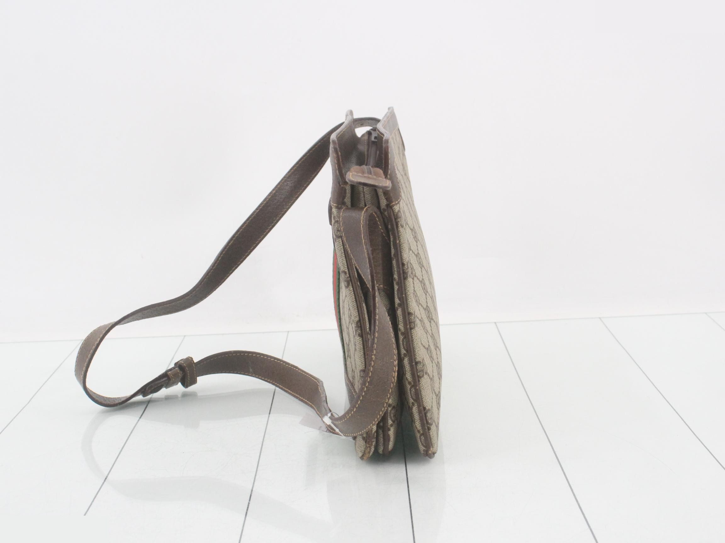 GG Supreme Sherry Line Shoulder Bag — view 3