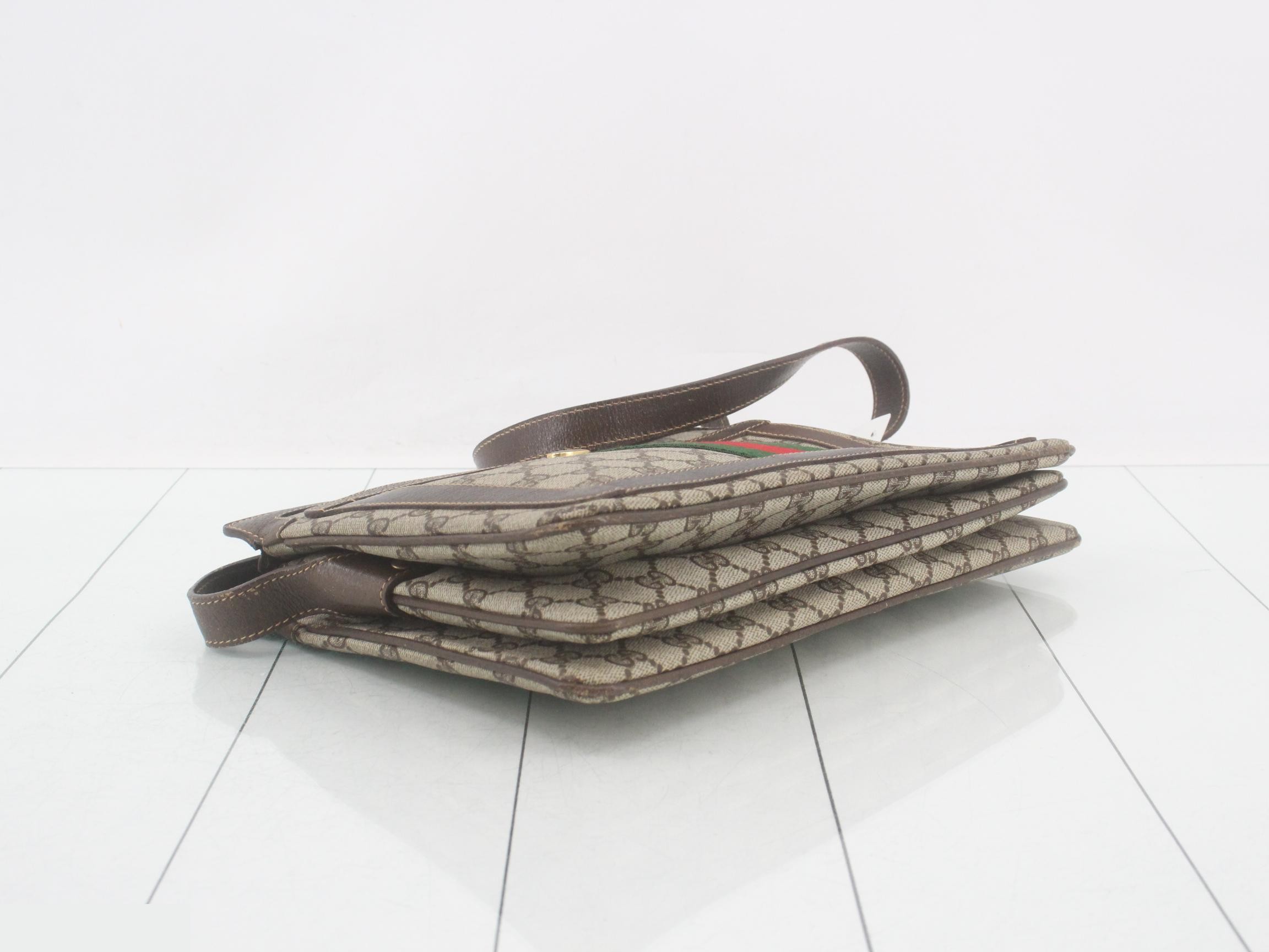 GG Supreme Sherry Line Shoulder Bag — view 5