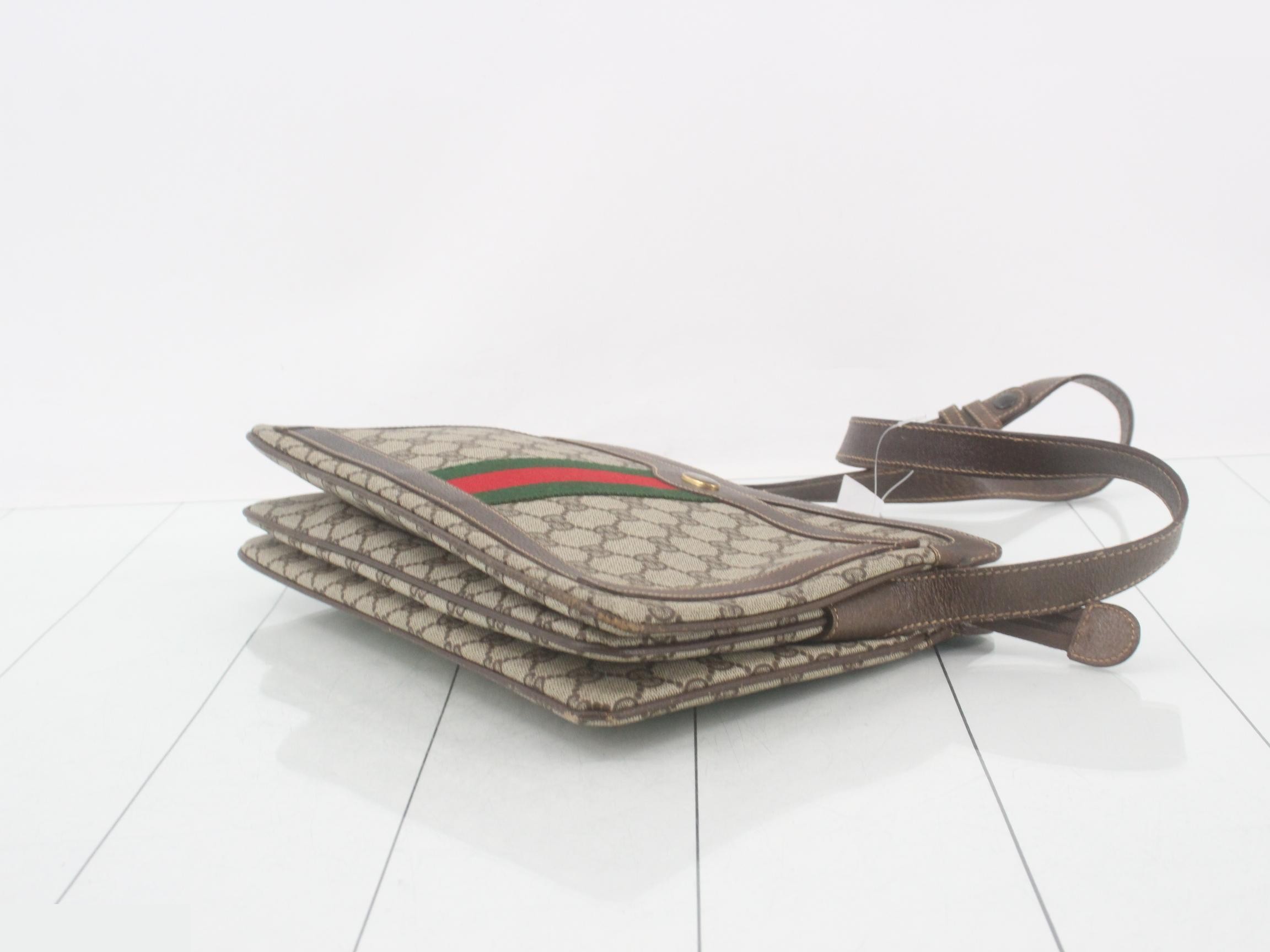 GG Supreme Sherry Line Shoulder Bag — view 6