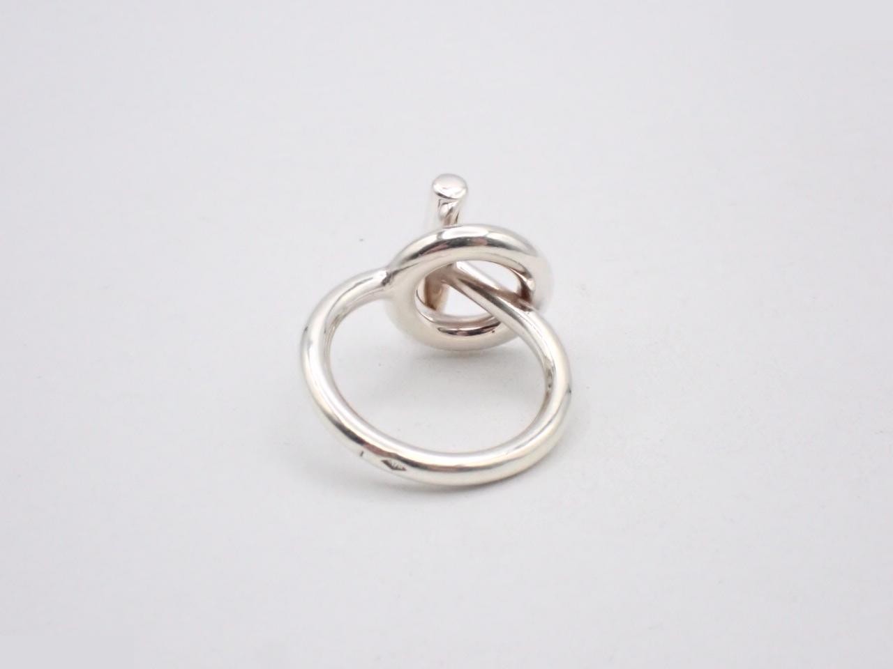 Echappé ring, stamped 47, actual size #5, Ag925/4.3g — view 2