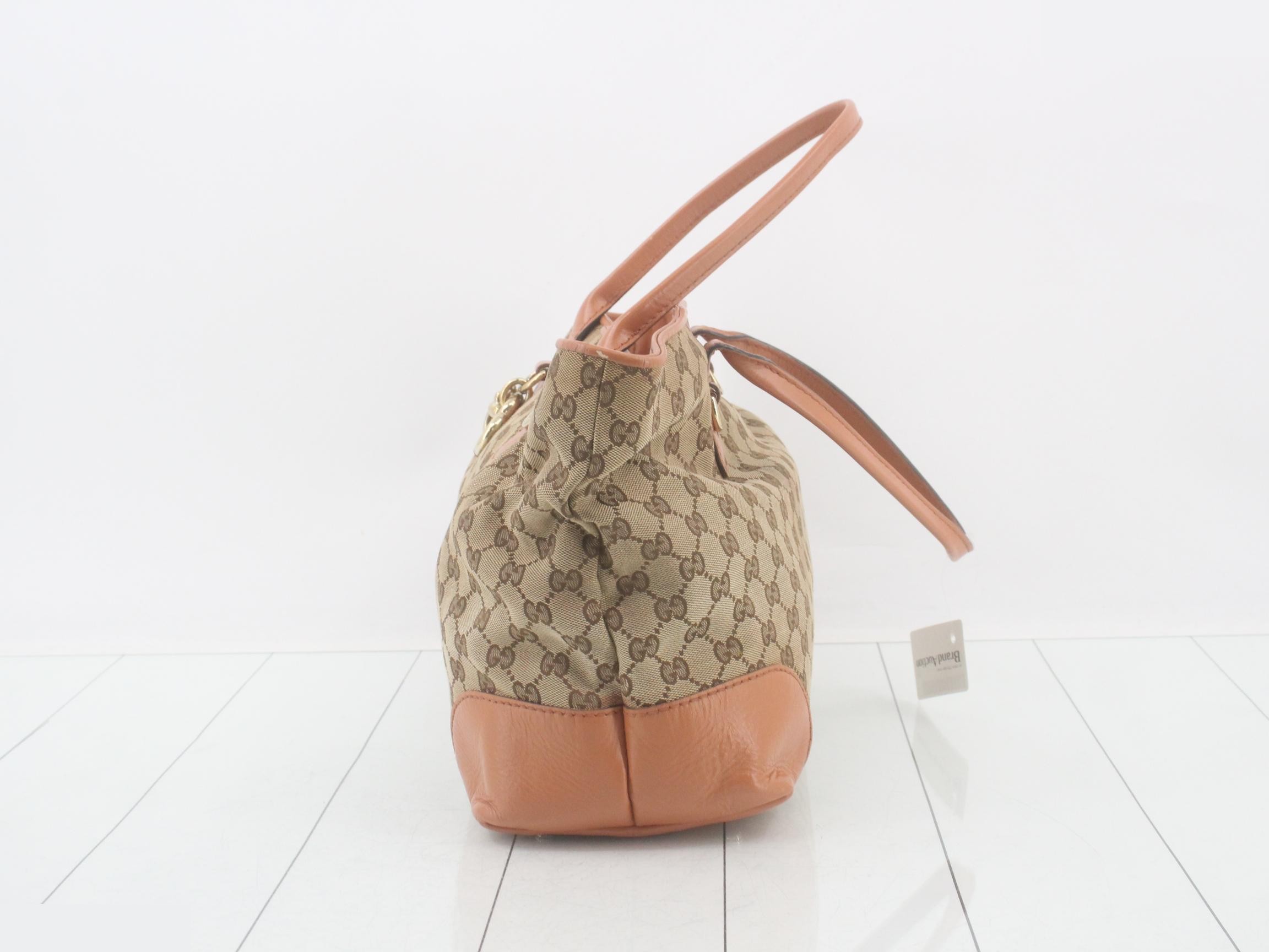 GG Supreme Heartbit Open Tote Bag, Beige — view 3