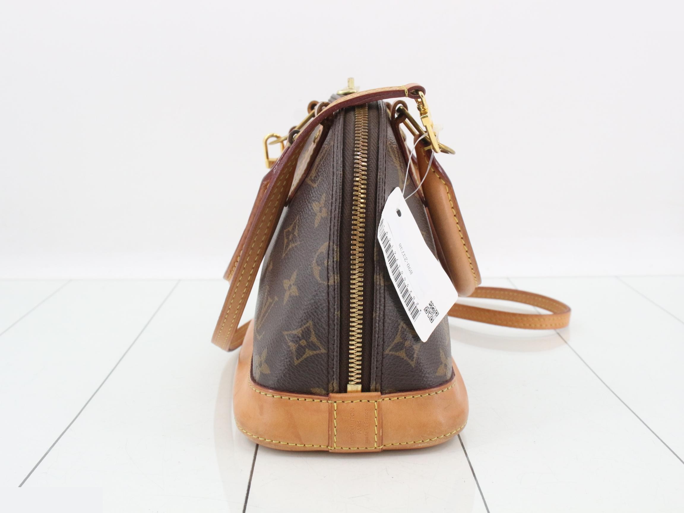 Alma BB Monogram Handbag/Shoulder Bag (2-Way) — view 3