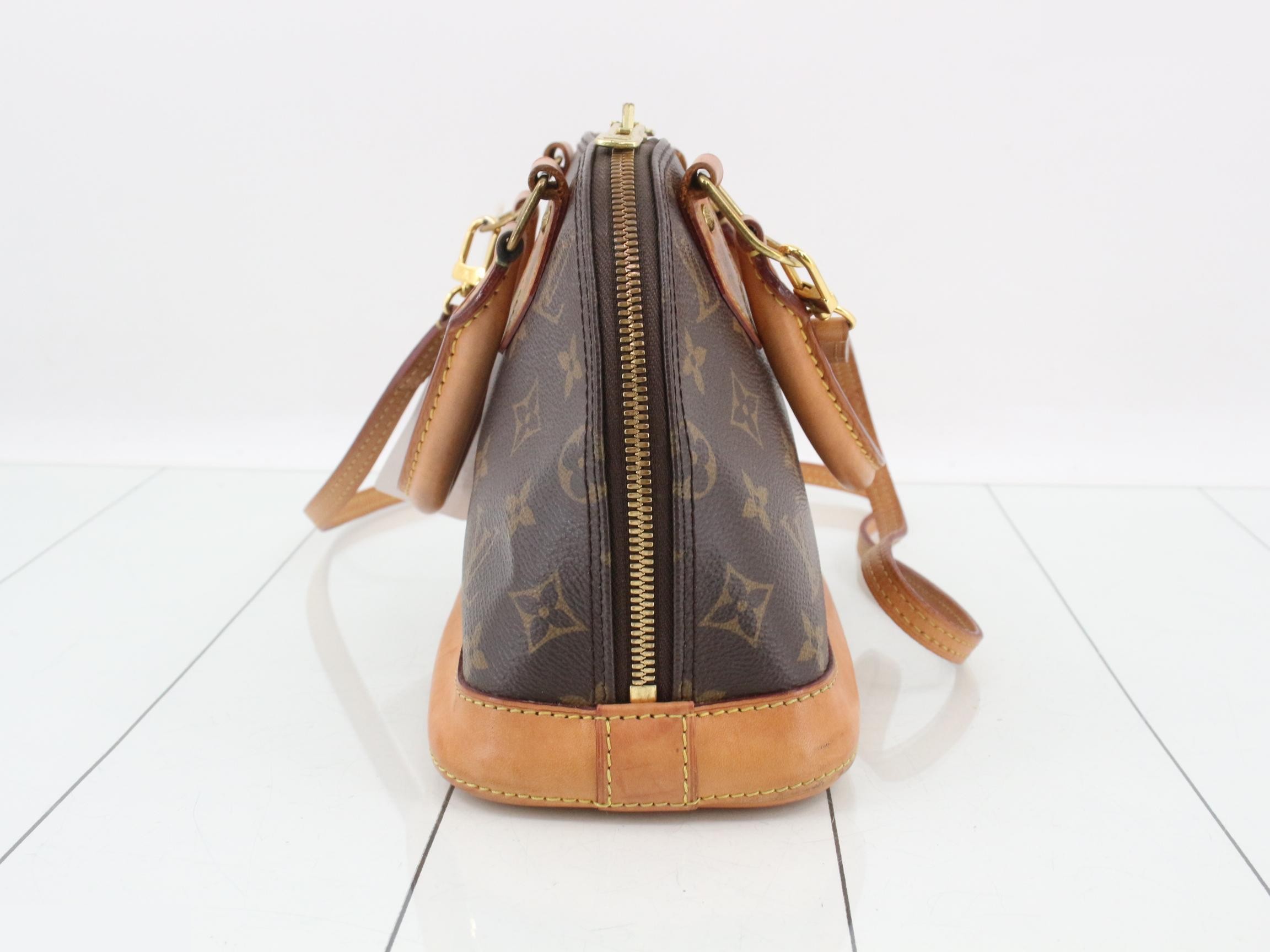 Alma BB Monogram Handbag/Shoulder Bag (2-Way) — view 4