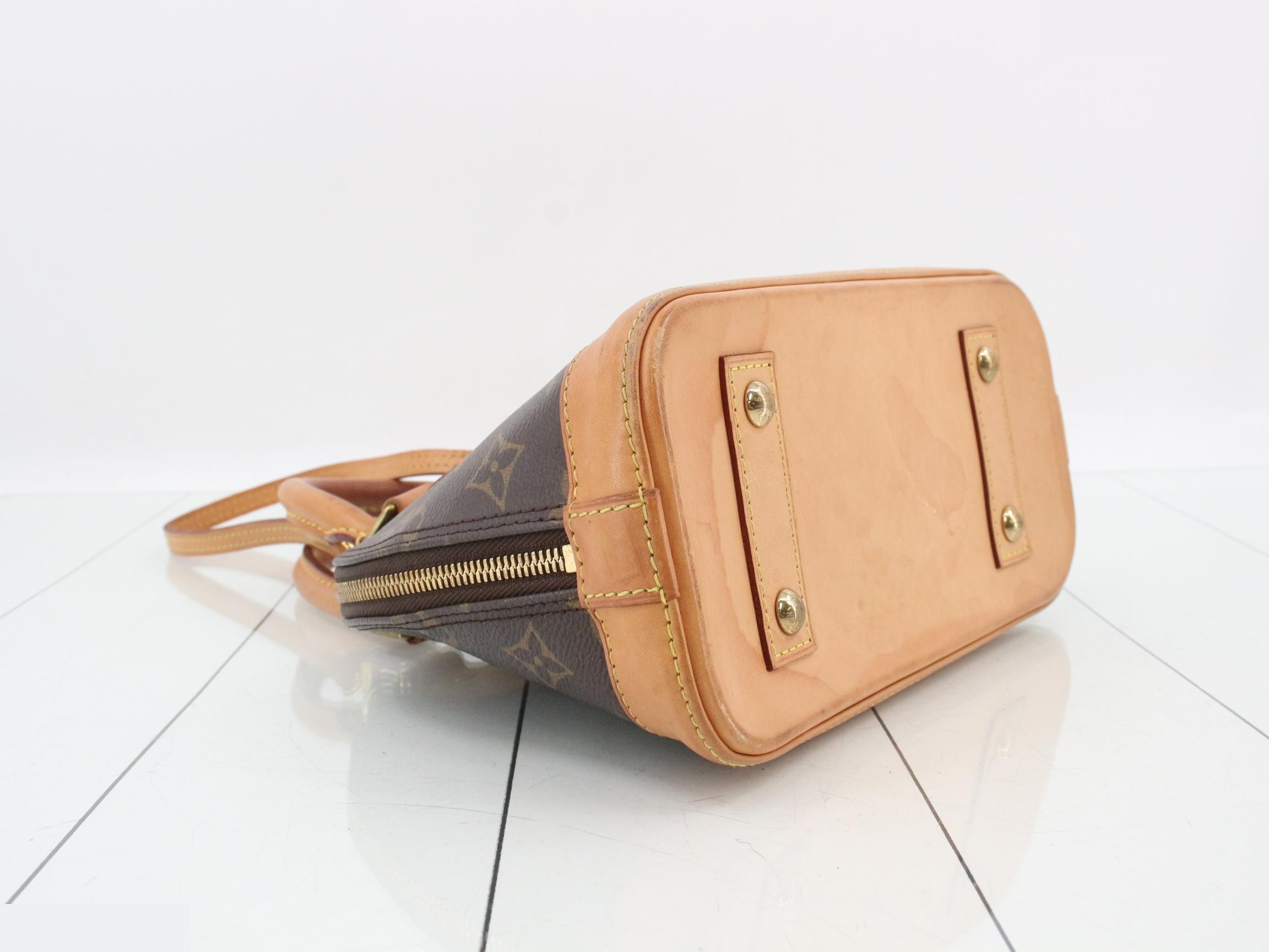 Alma BB Monogram Handbag/Shoulder Bag (2-Way) — view 5
