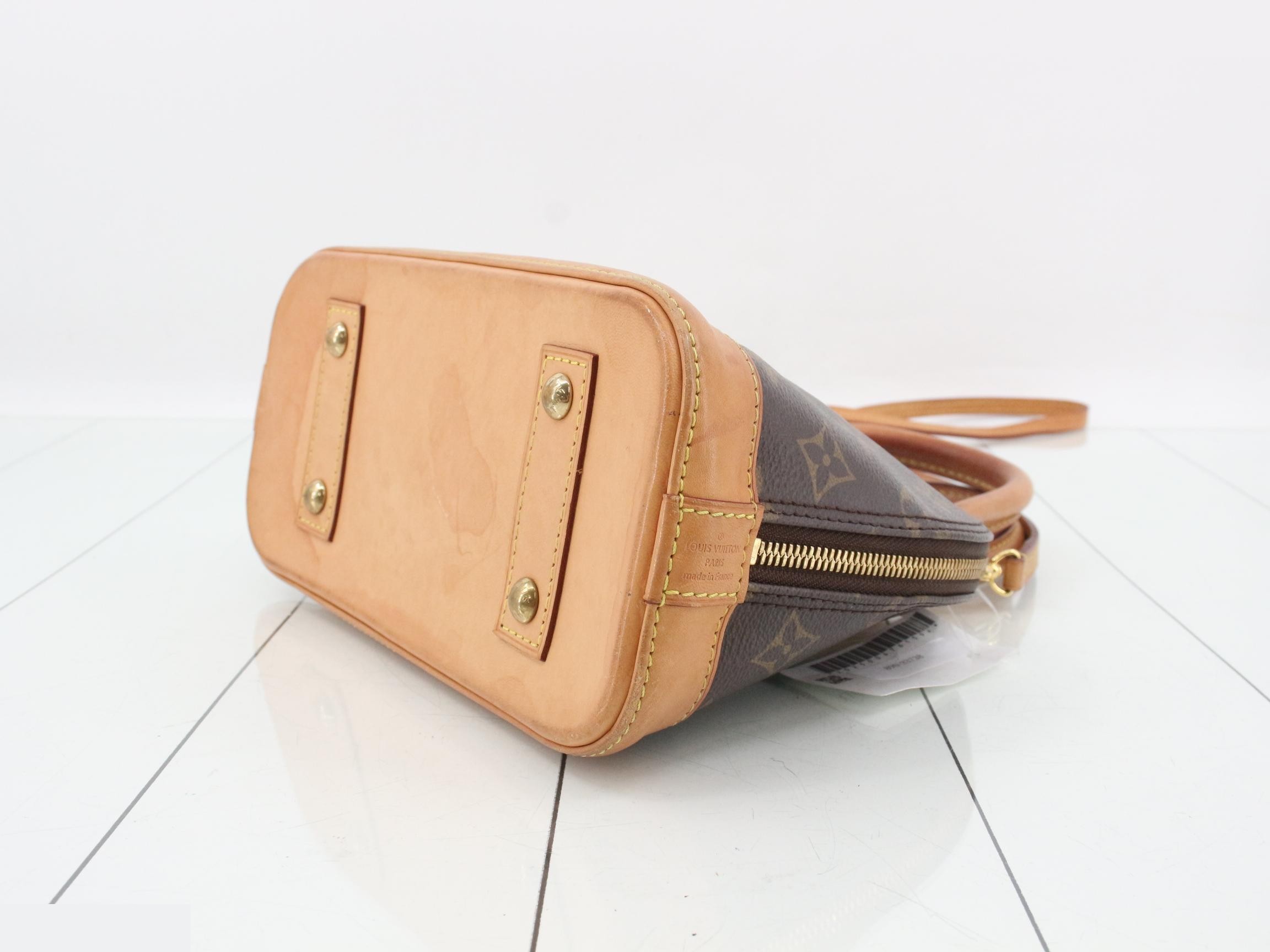 Alma BB Monogram Handbag/Shoulder Bag (2-Way) — view 6