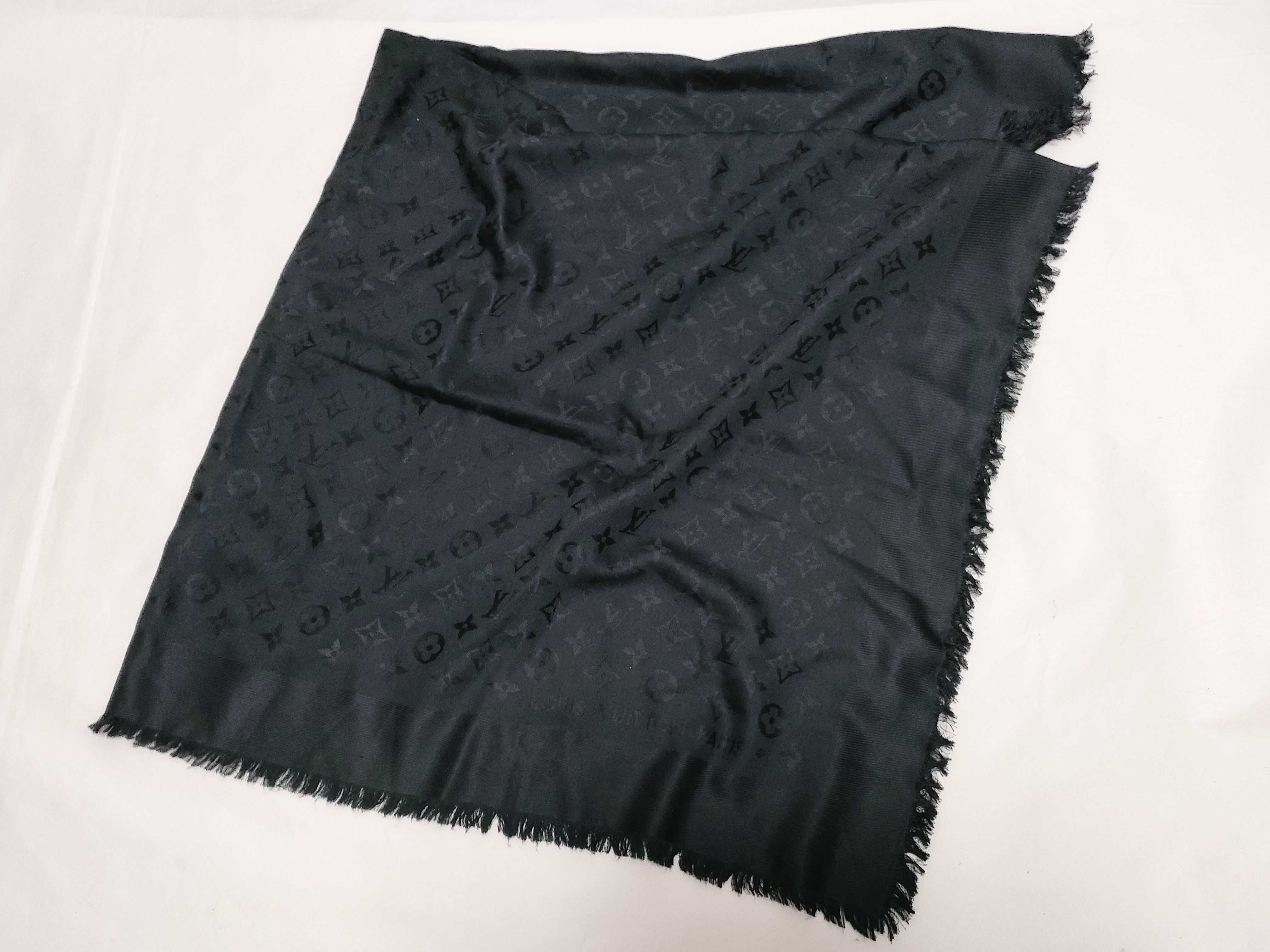 Monogram LV Monogram Stole Black Other Accessories — view 2