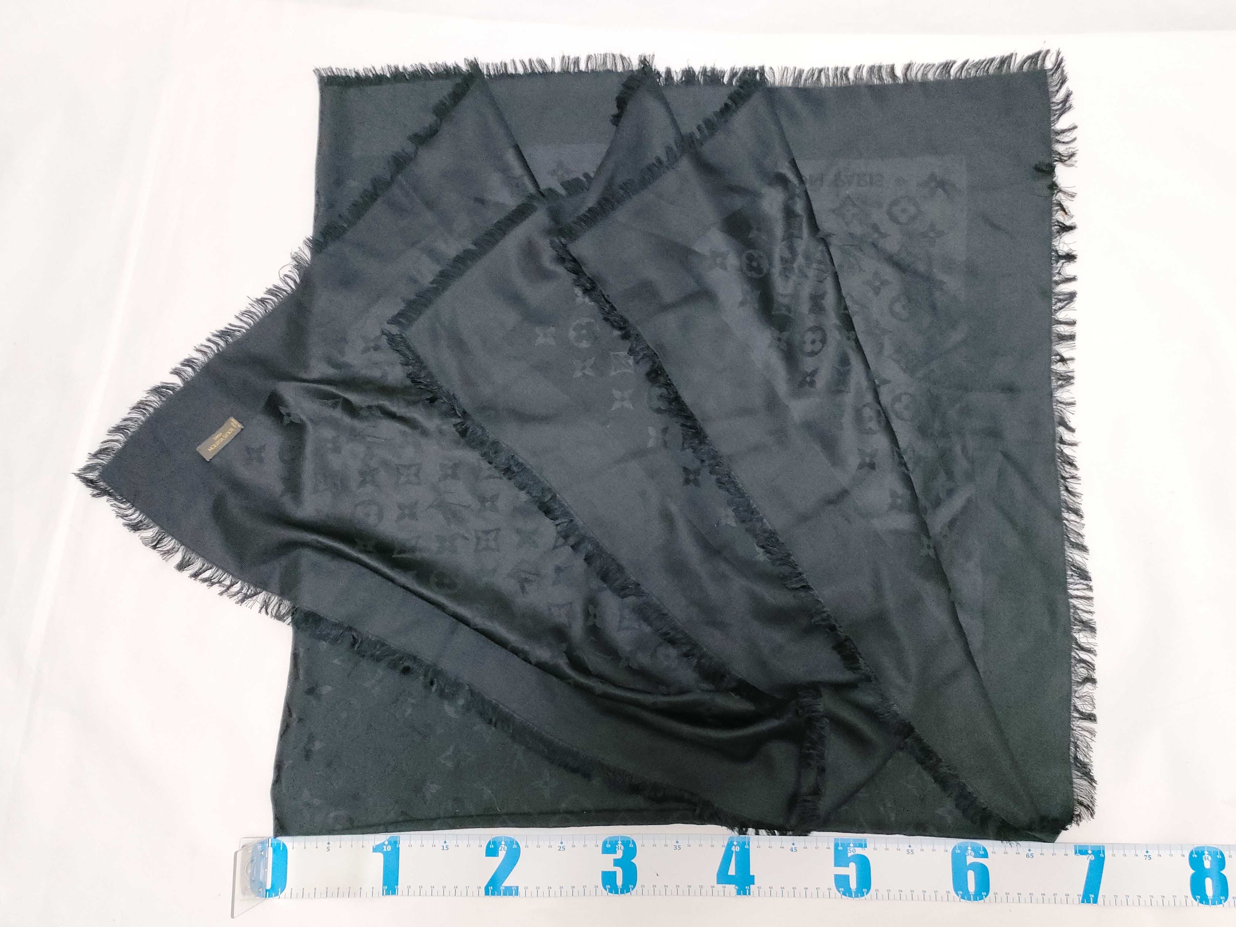 Monogram LV Monogram Stole Black Other Accessories — view 3