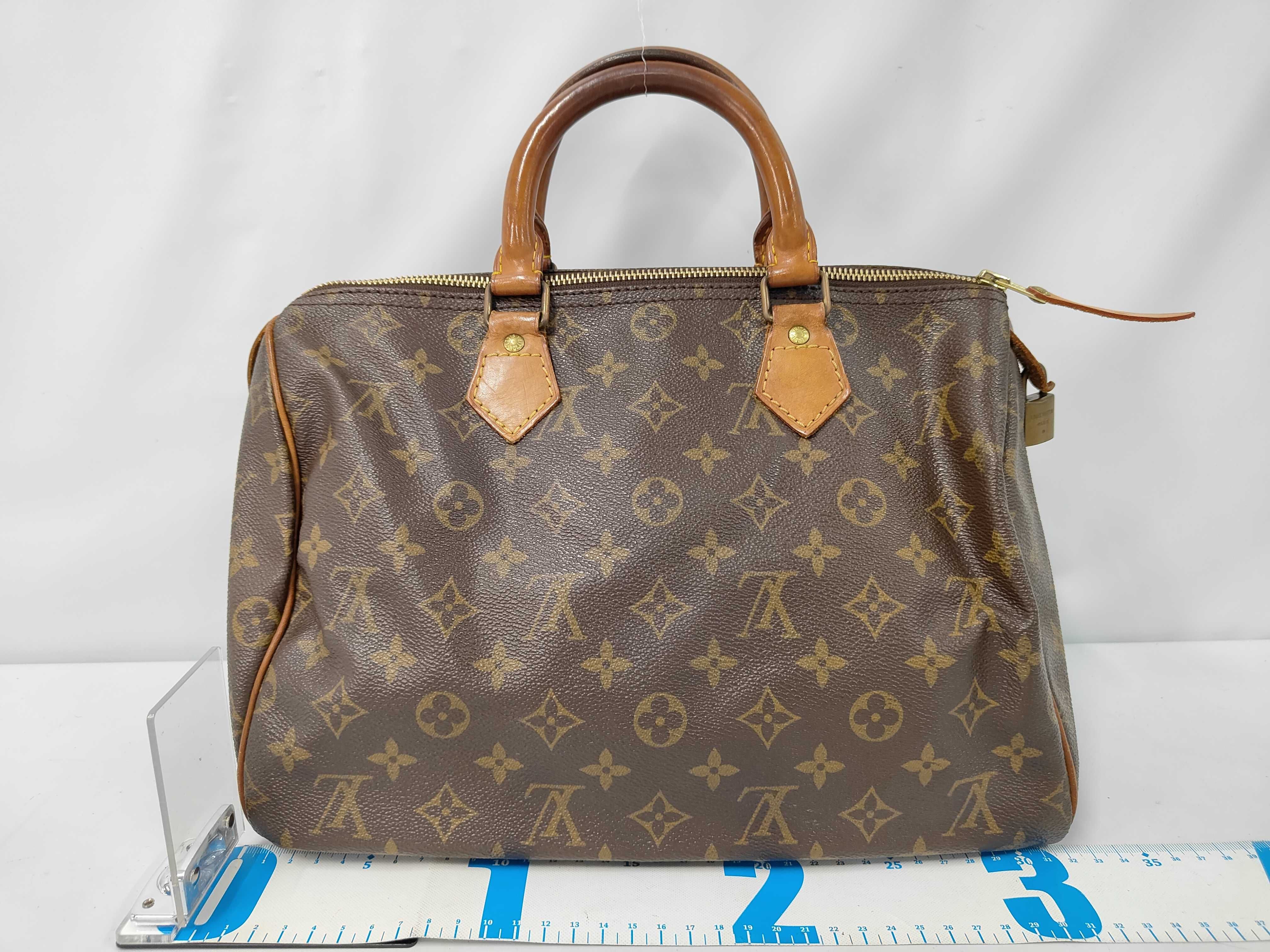 Monogram Speedy 30 Boston Bag / Ship replaced / Padlock included — view 2