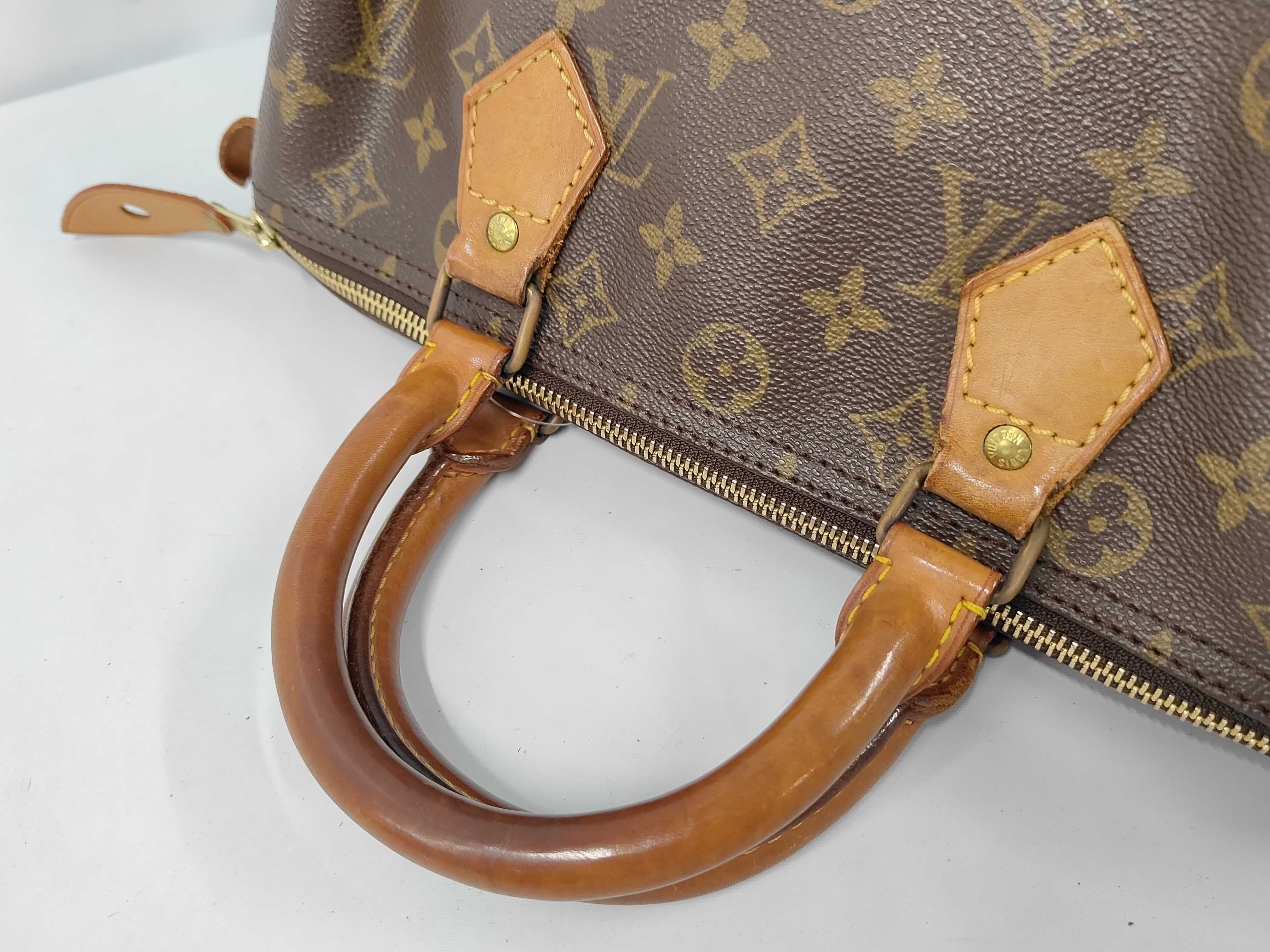 Monogram Speedy 30 Boston Bag / Ship replaced / Padlock included — view 5