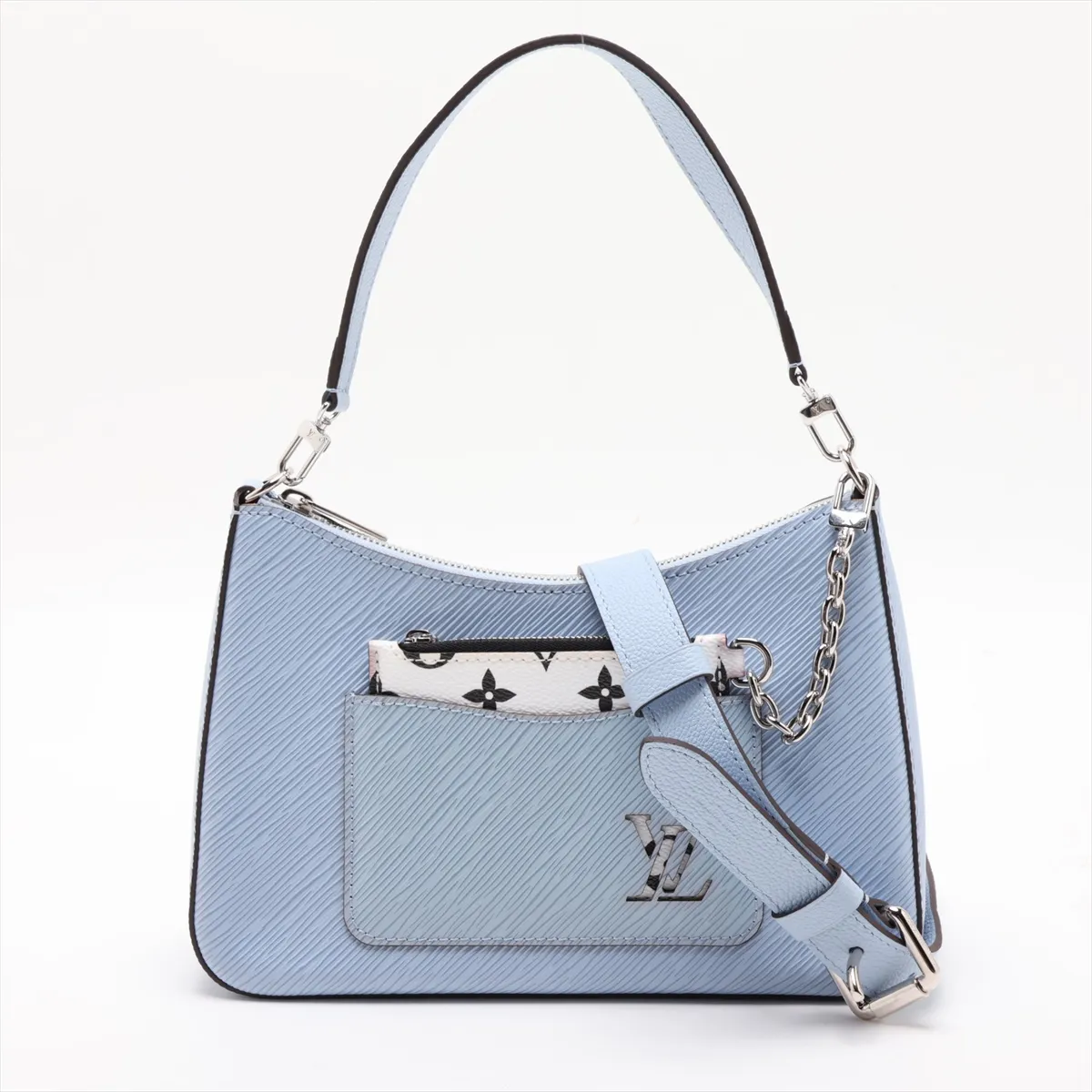 Epi Marelle NM M59486 Blue Pouch -