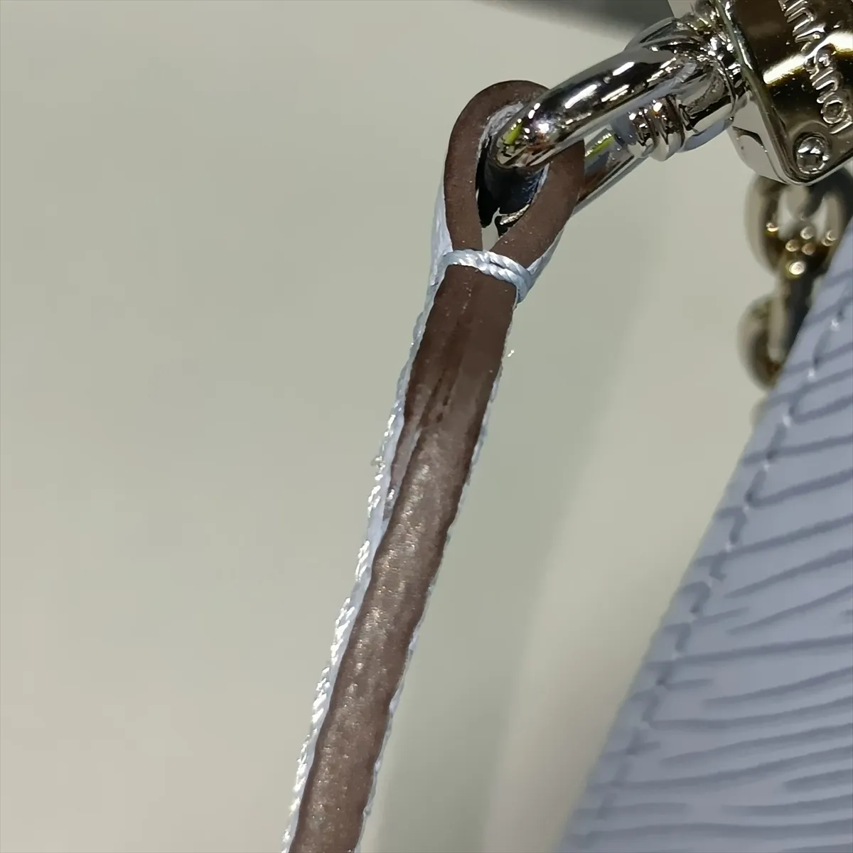 Epi Marelle NM M59486 Blue Pouch - — view 15